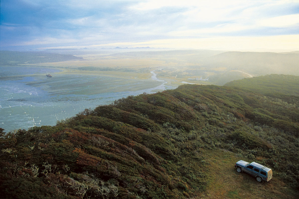 Jeep, Cabo San Pablo, Faro San Pablo, Desdemona, Tierra del Fuego