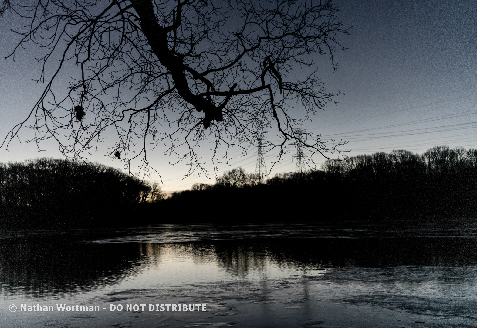 Alum Creek, Jan 16th, 2022 at 7:06am, 17° F