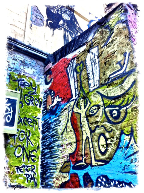 Wall 5 Pointz (NY), They all Grow Except One, Spray color 2012