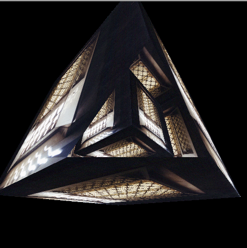 Digital image, Church 3d, 2014