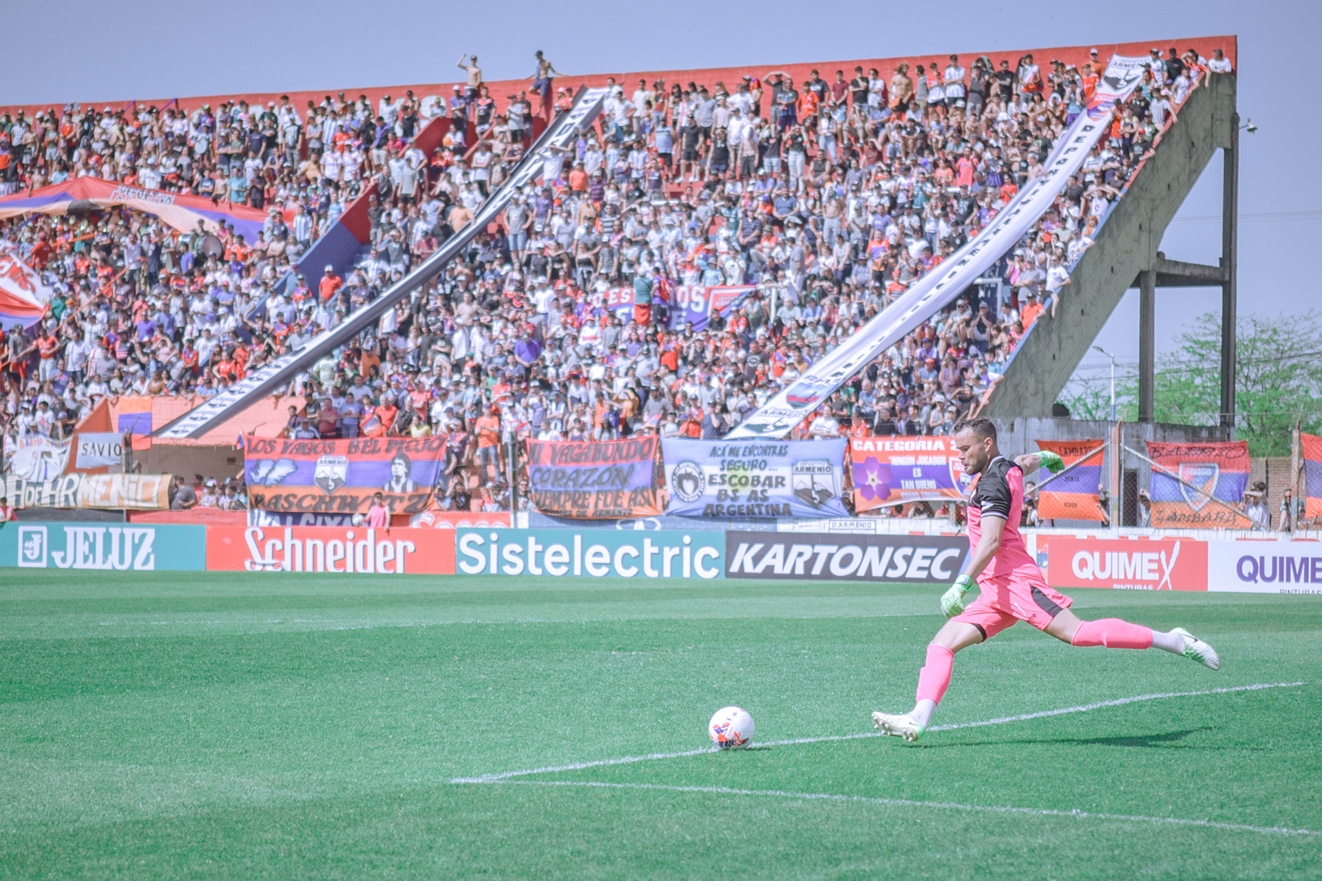 Partido Oficial 1ra C Nacional A.F.A., Dep. Armenio vs. Los Andes
