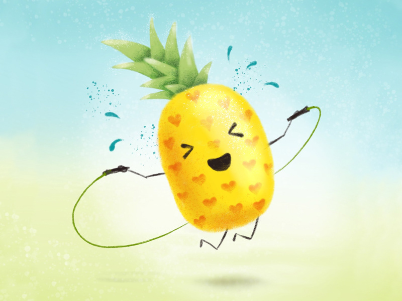 Hopping Pineapple