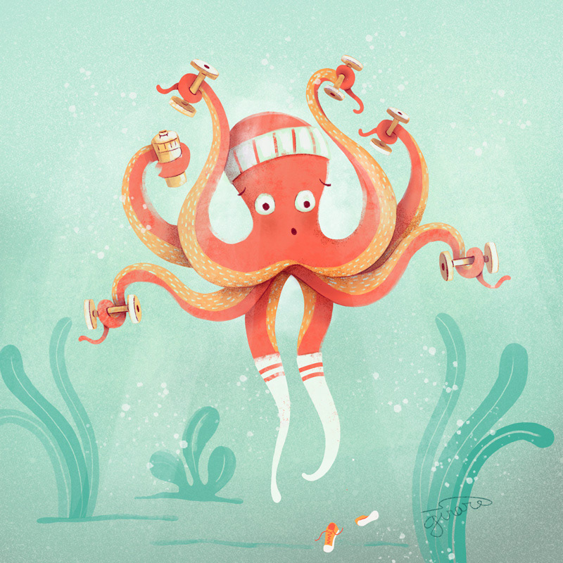 Sporty Octopus