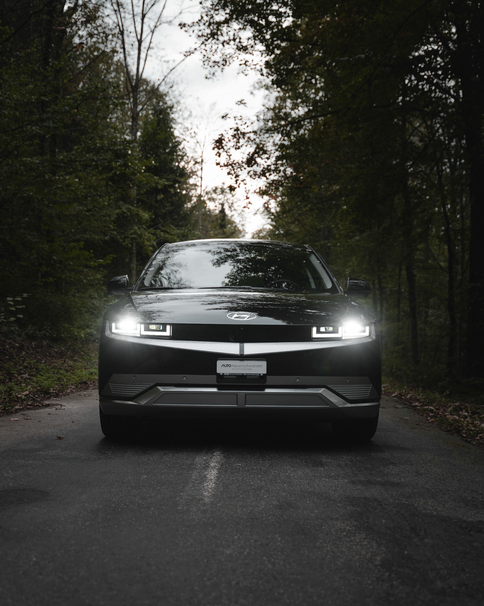 Frontaufnahme eines Ioniq 5