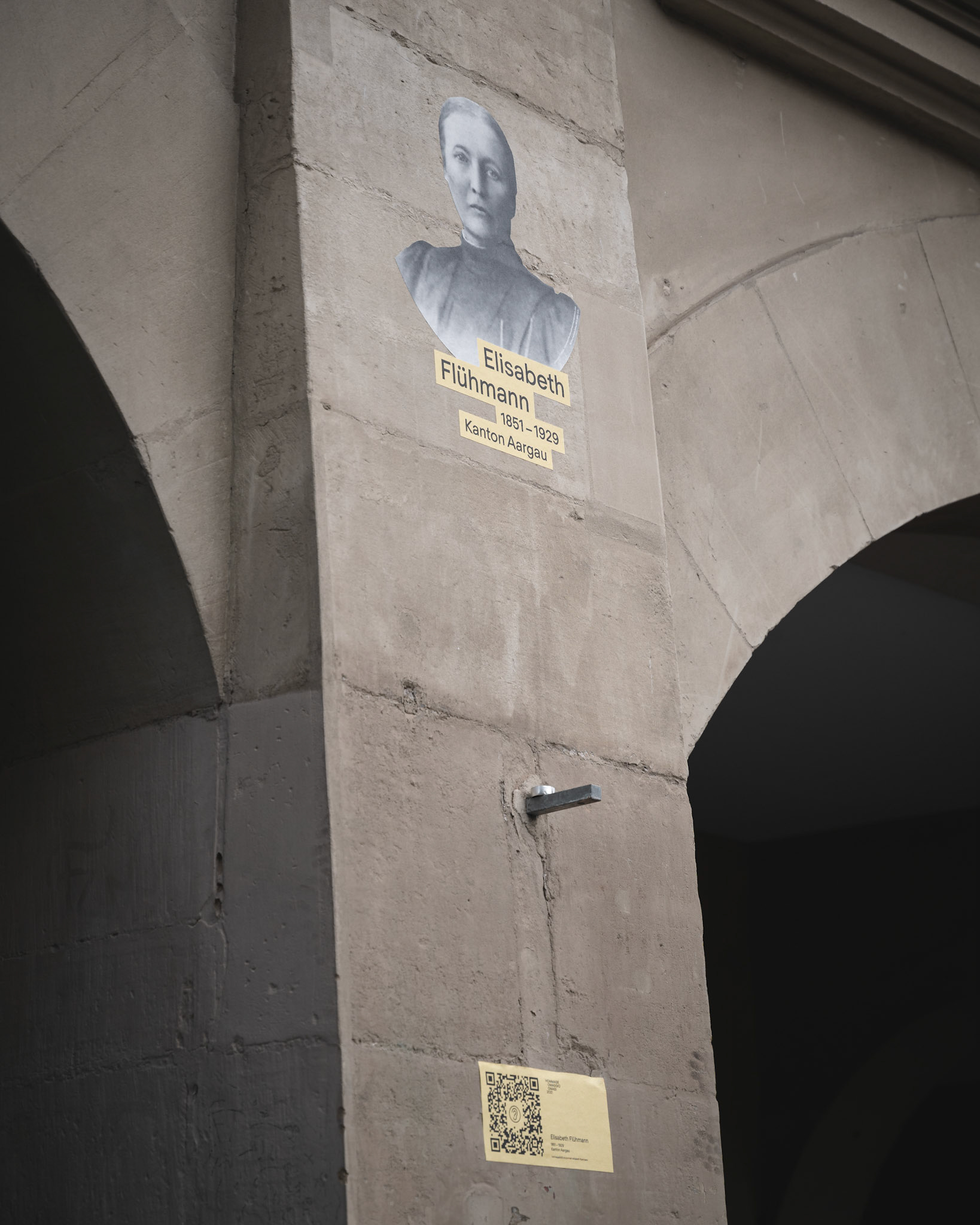 Die Freiluftausstellung in der Berner Altstadt von Hommage2021