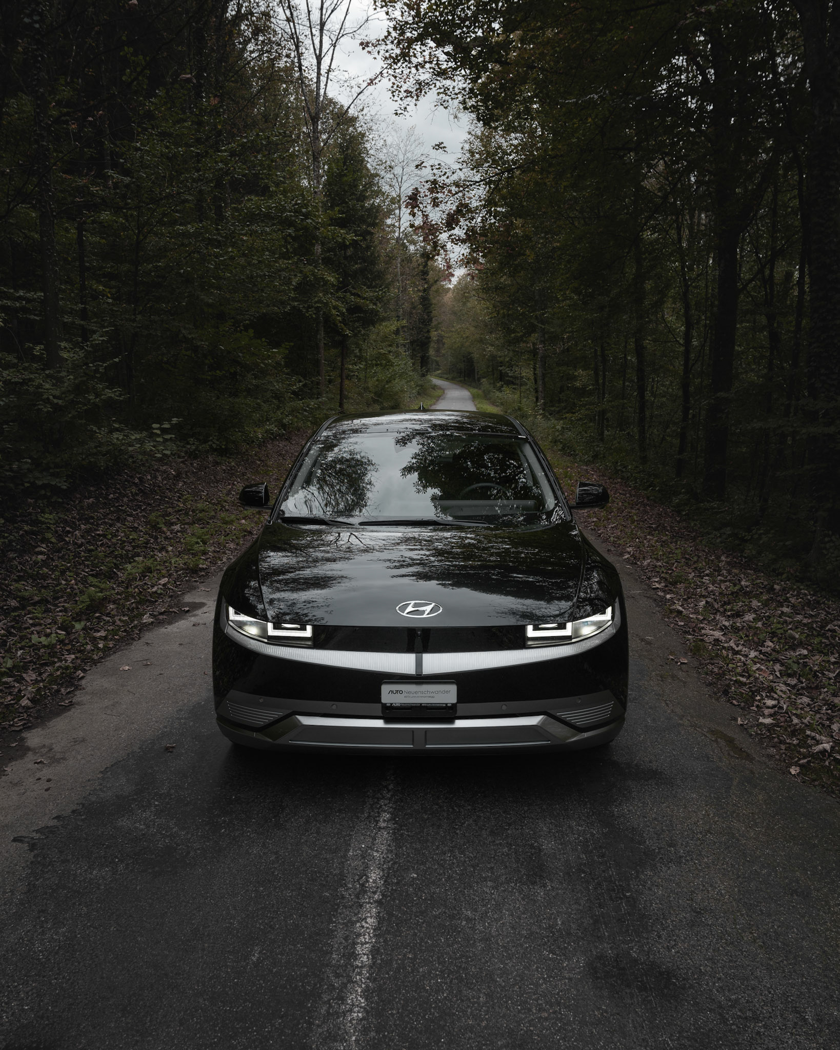 Frontaufnahme eines Ioniq 5