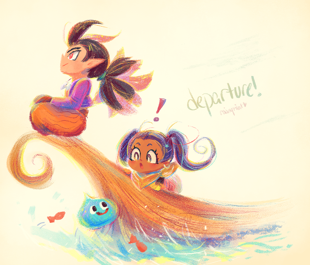 Departure! (Fanart)