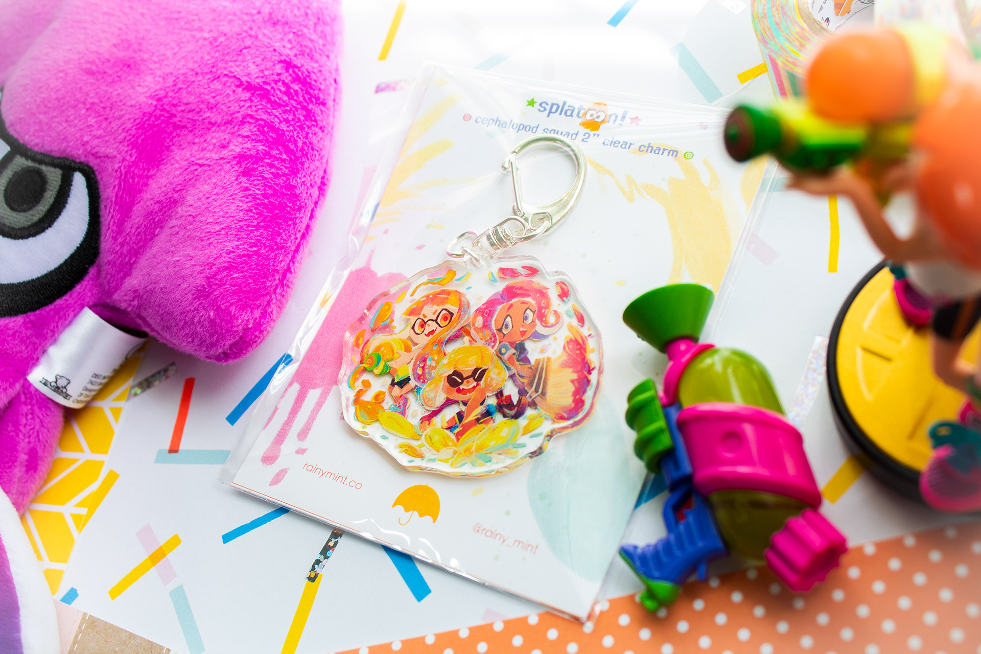 Splatoon 2 2" Charm (fanart)