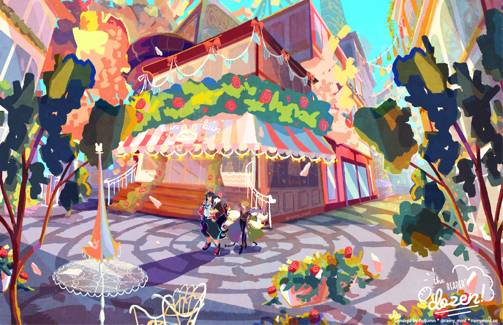 Concept: Bun-Bun Bakery (Original Visual Development)