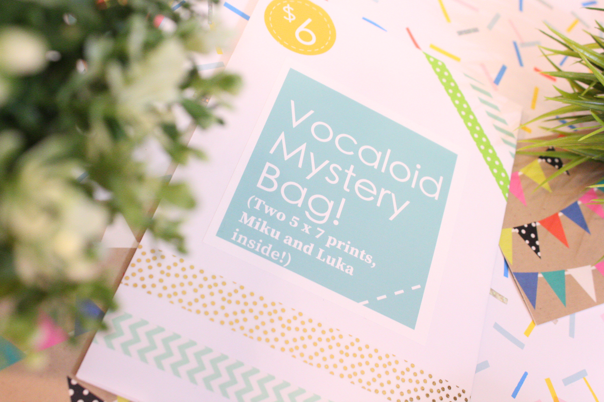 Vocaloid Mystery Print Bag