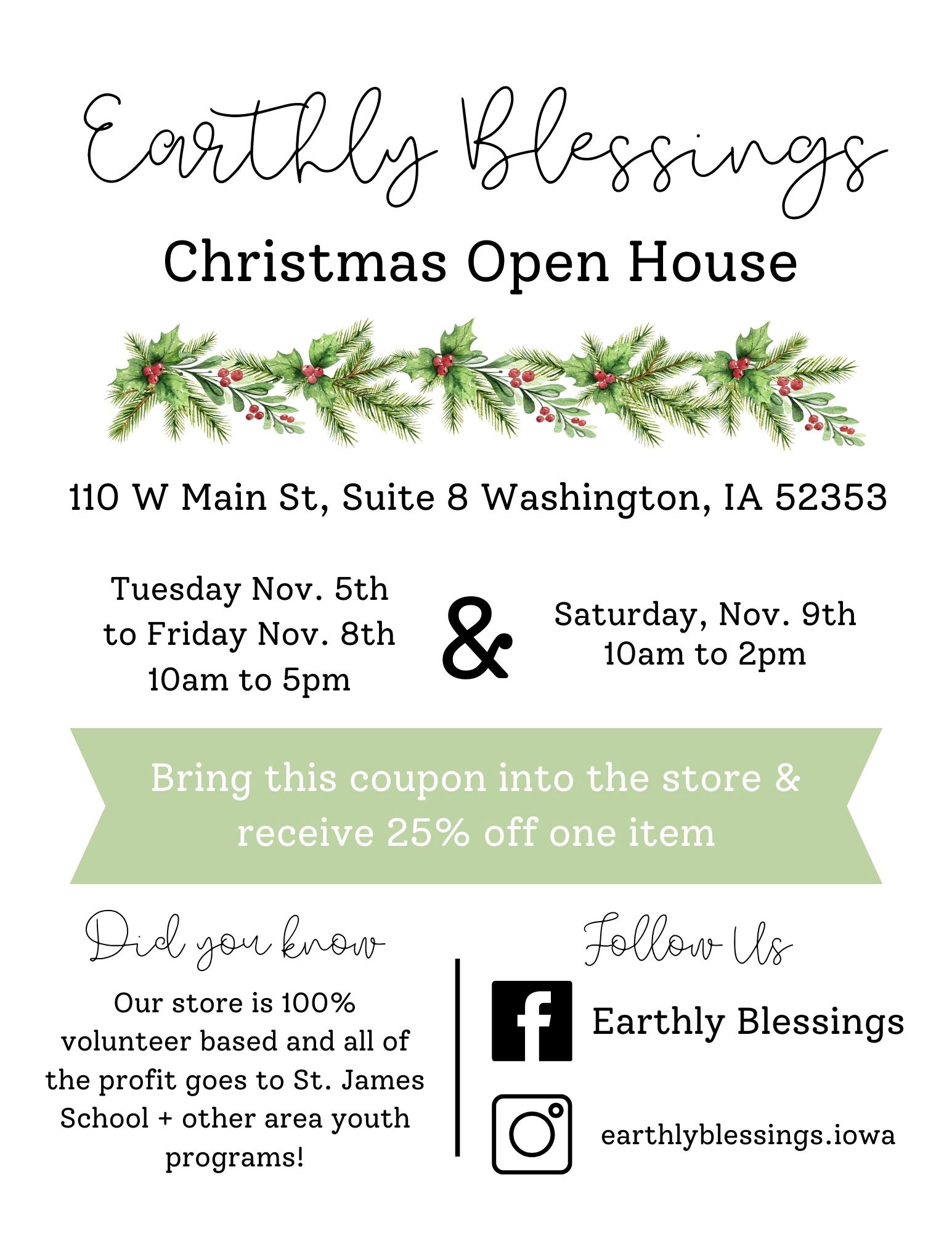 Church Bulletin Christmas Season Flyer