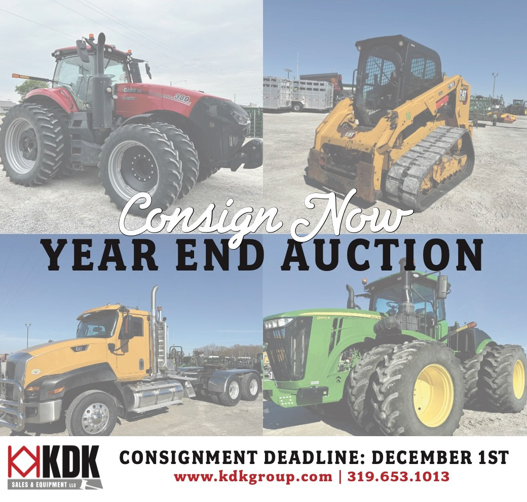 2025 Year End Auction Advertisement Post