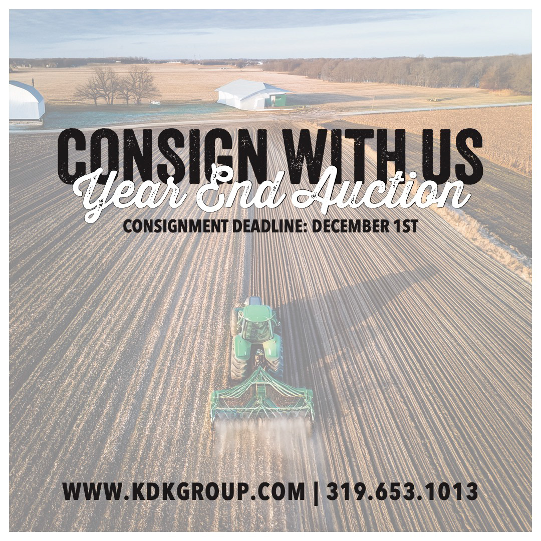 2025 Year End Auction Advertisement Post