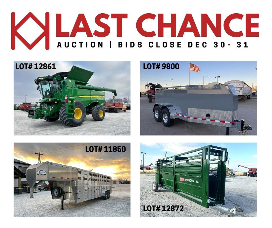 Last Chance Auction Social Media Post & Website Graphic
