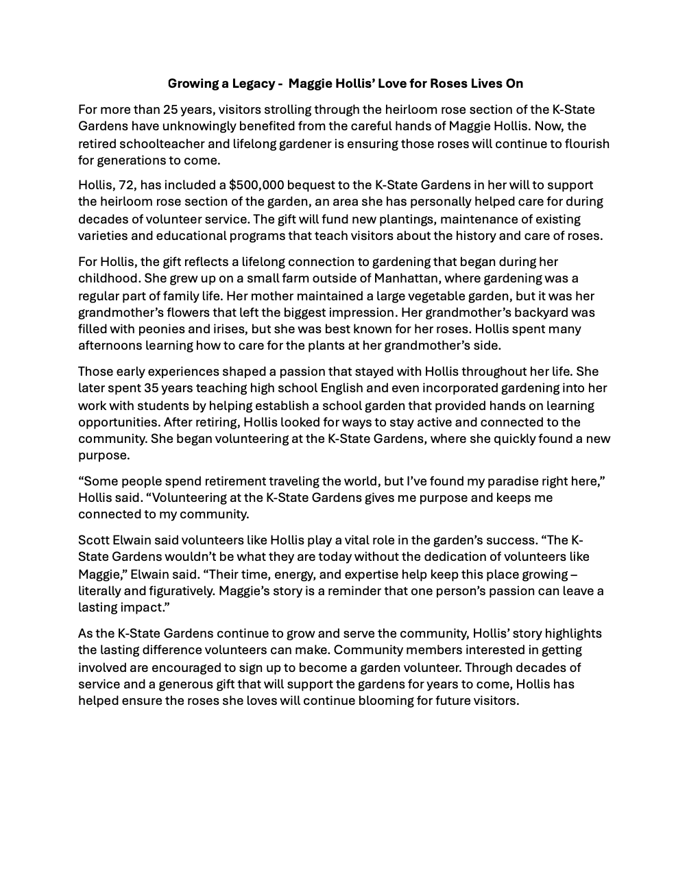 Newsletter