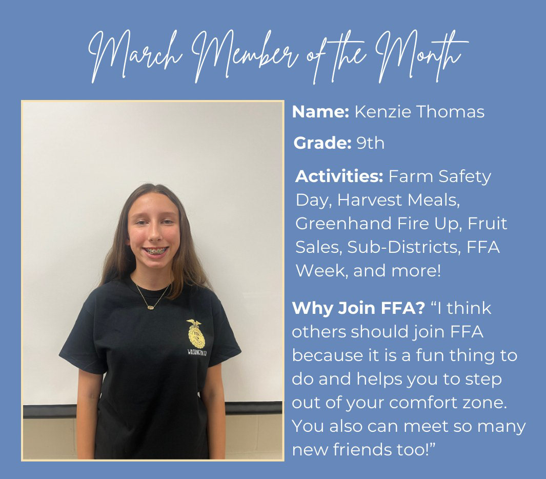 Member of the Month Post