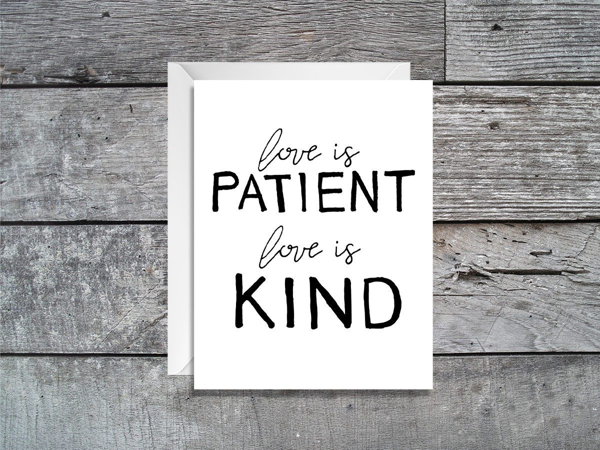 Love Is Patient