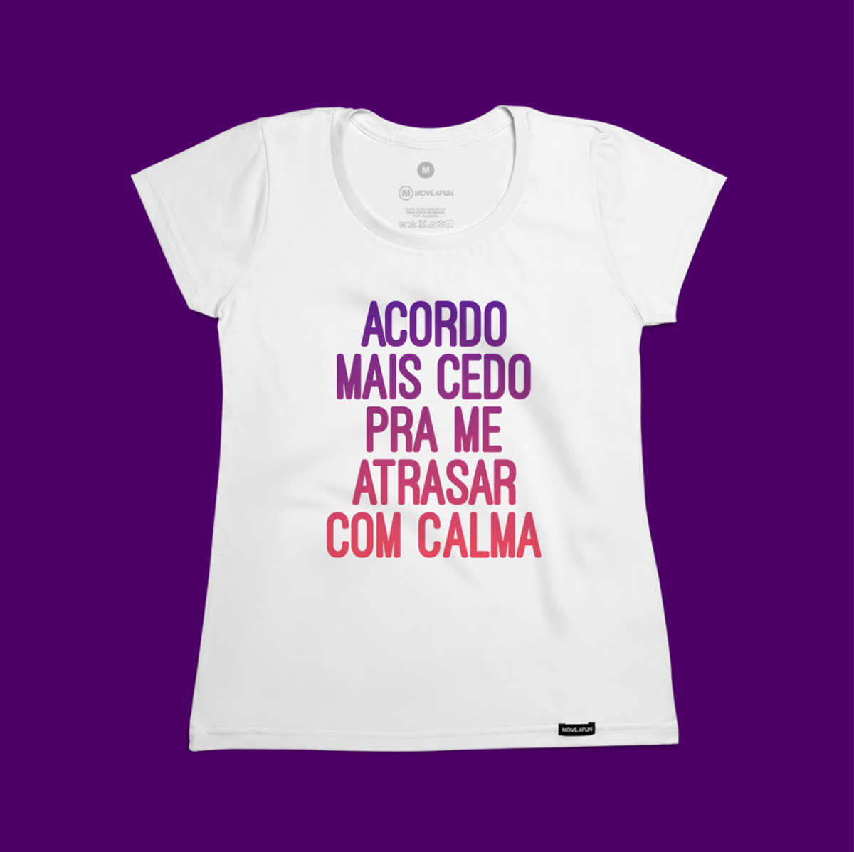 baby look acordo mais cedo pra me atrasar com calma