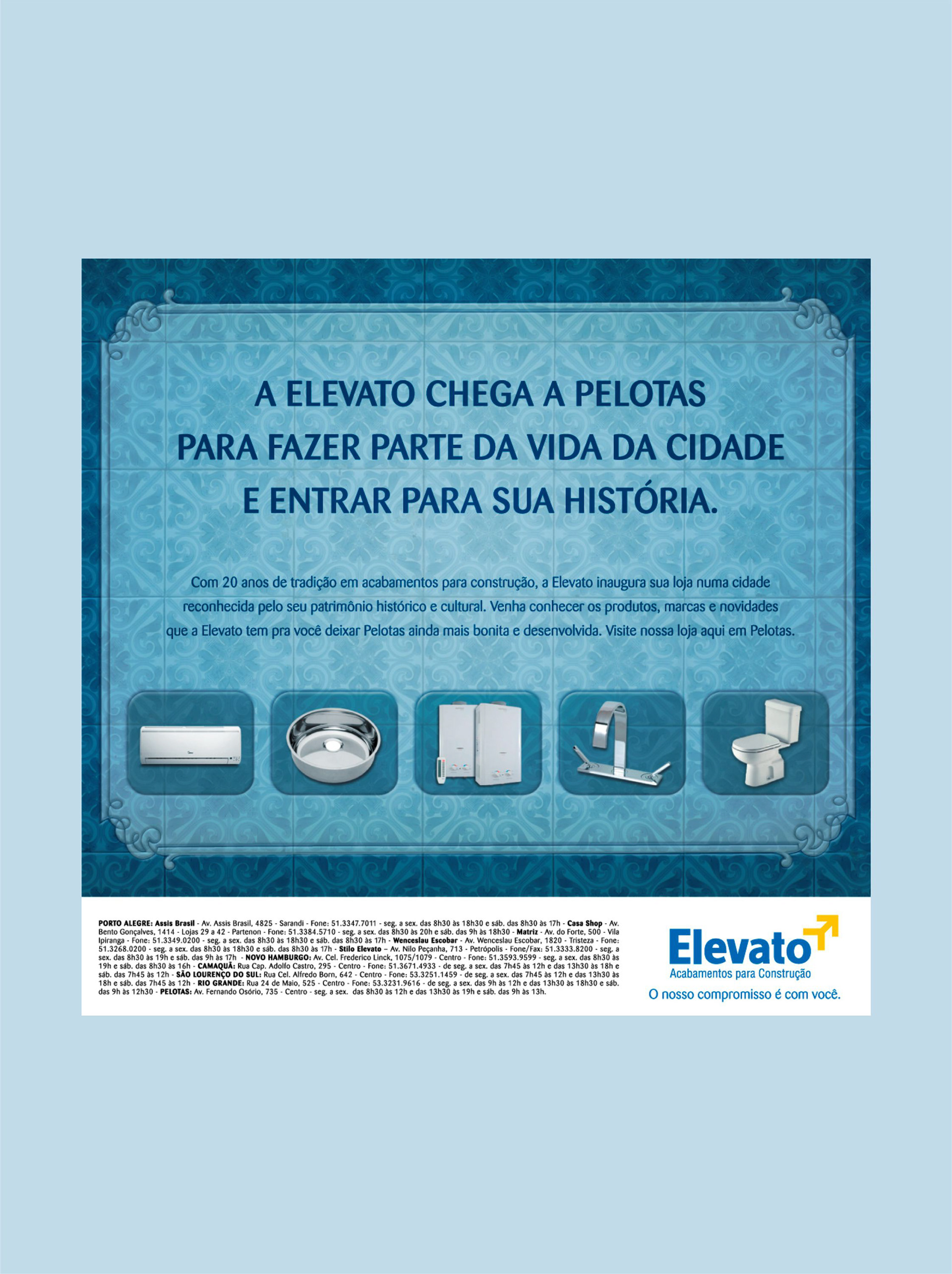 anúncio elevato pelotas