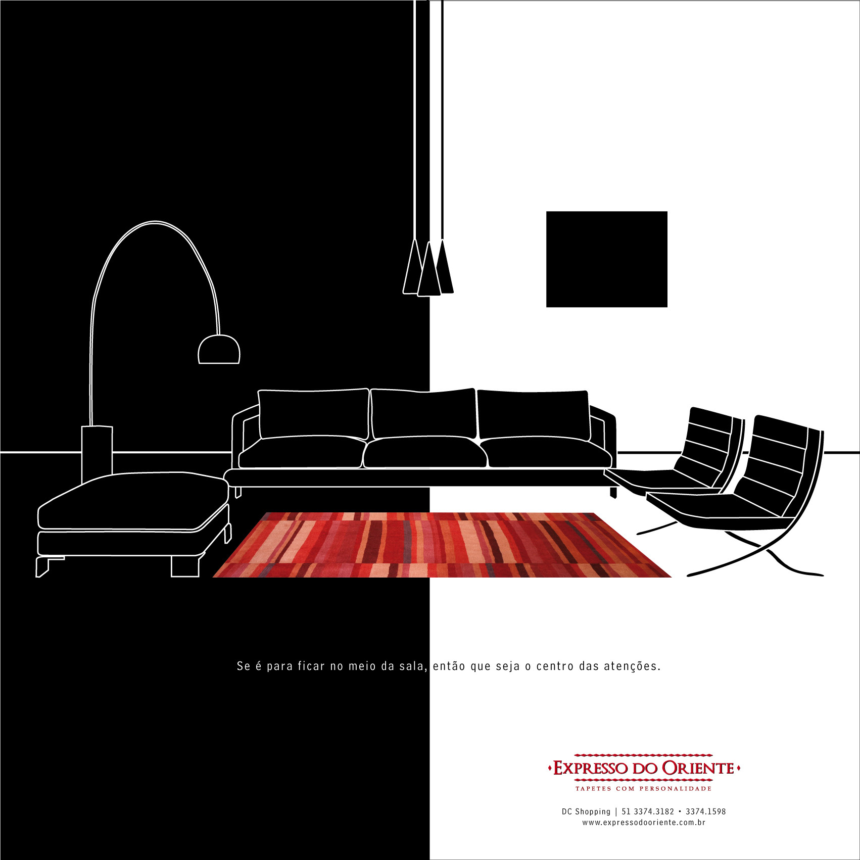 anúncio expresso do oriente