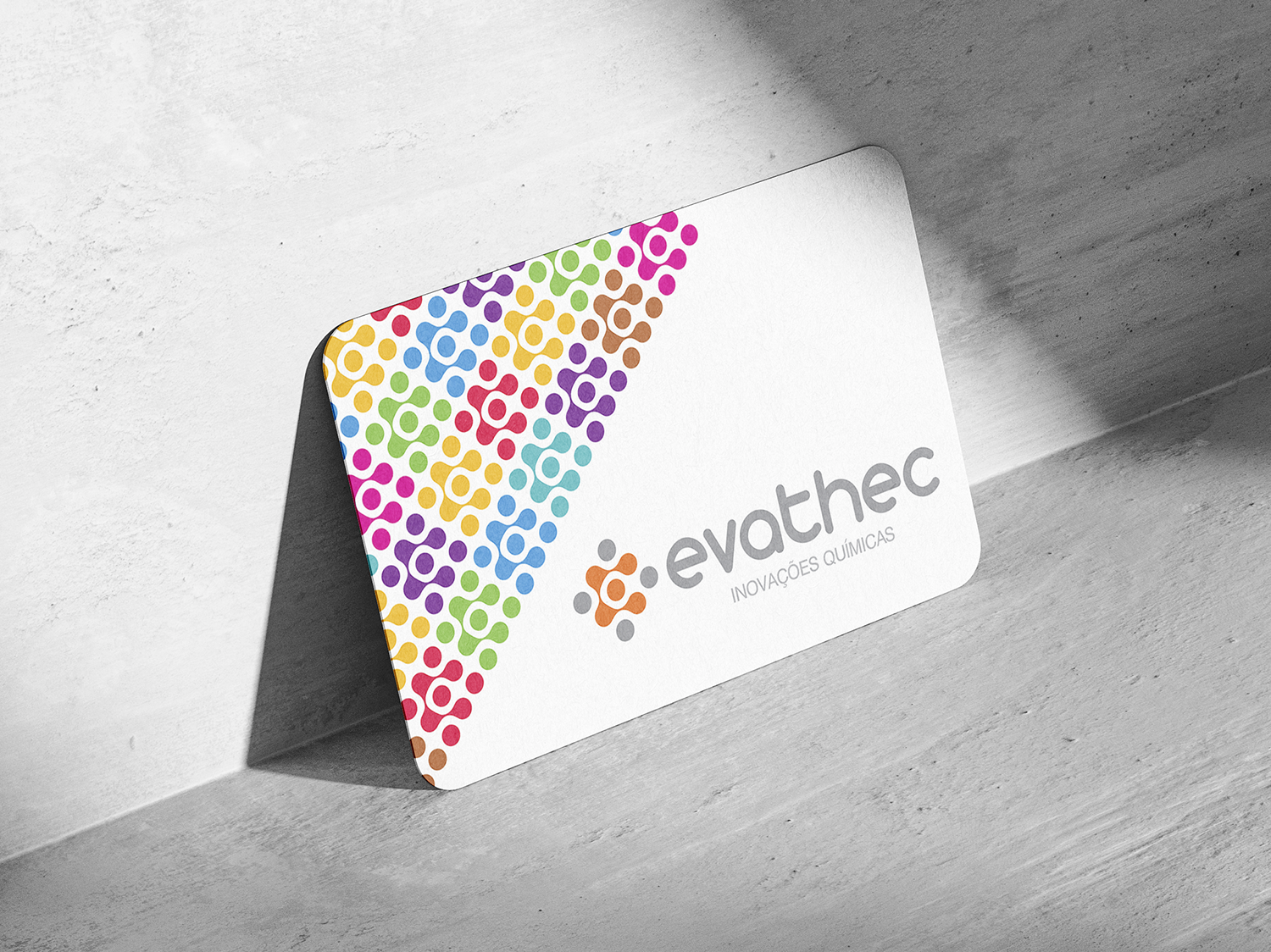 cartão de visitas evathec inovações químicas