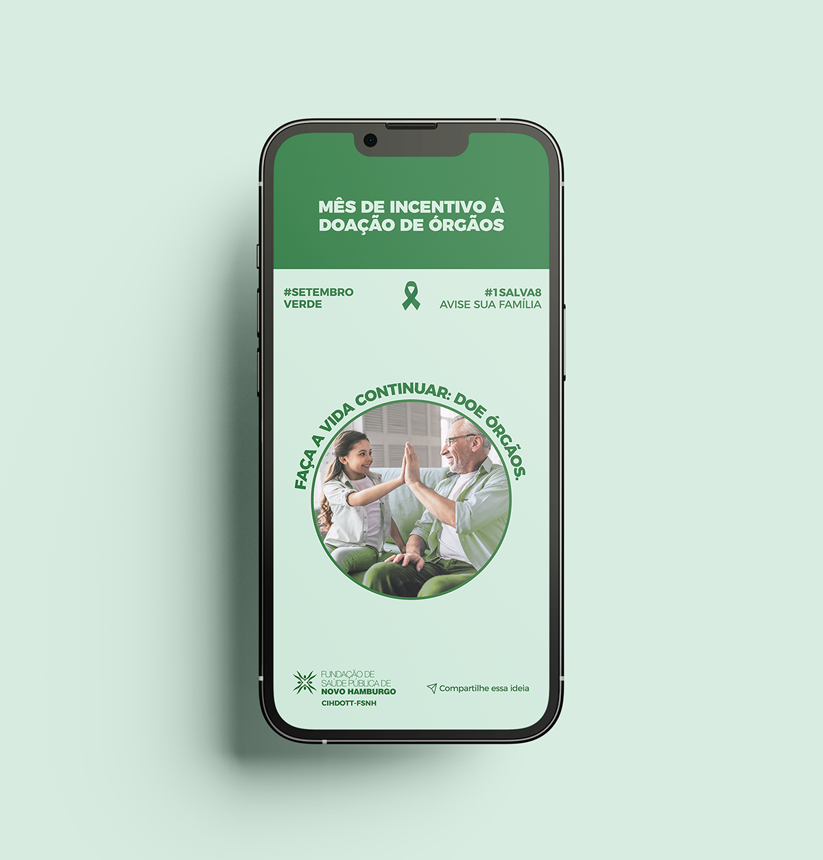 story mês de incentivo à doação de órgãos