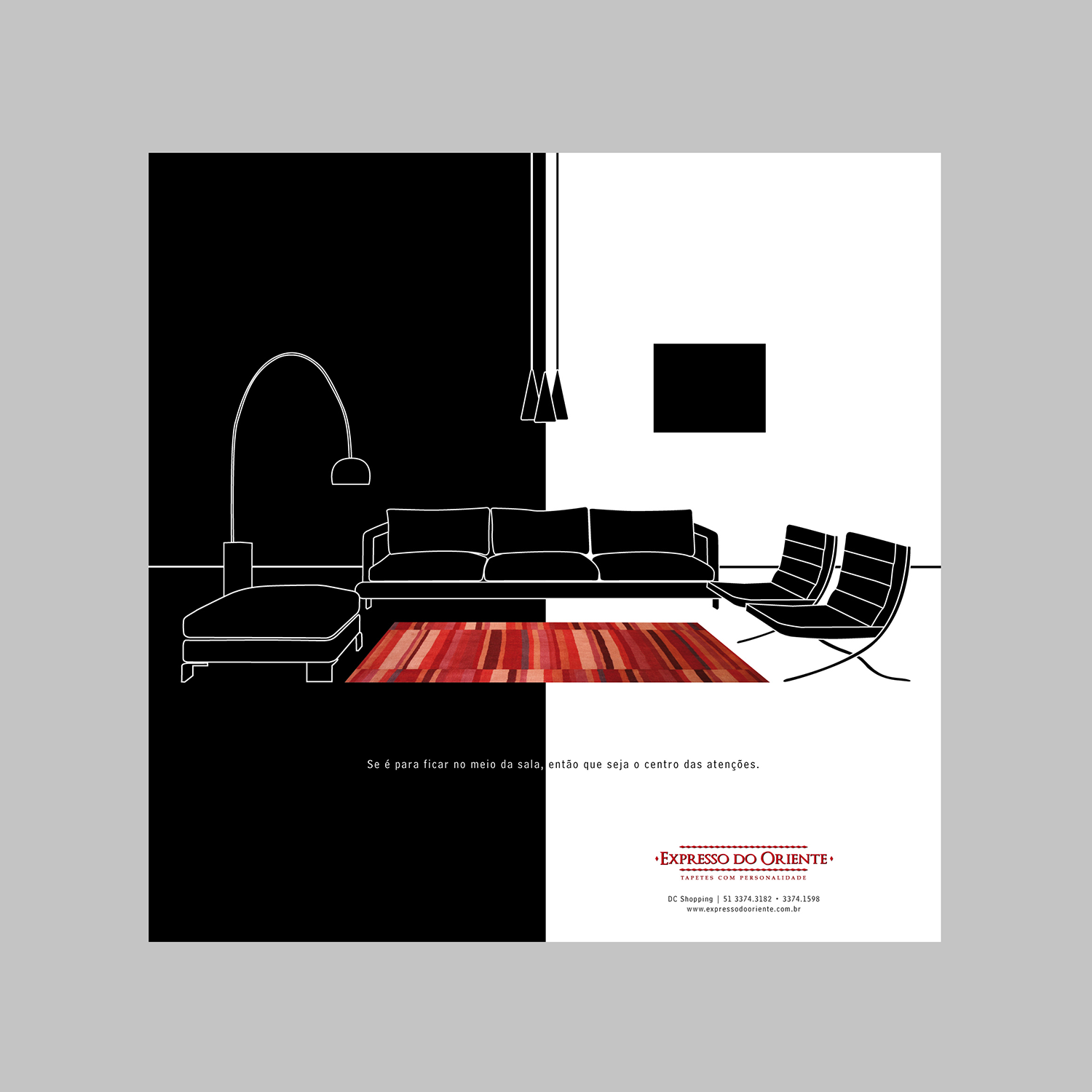 anúncio expresso do oriente