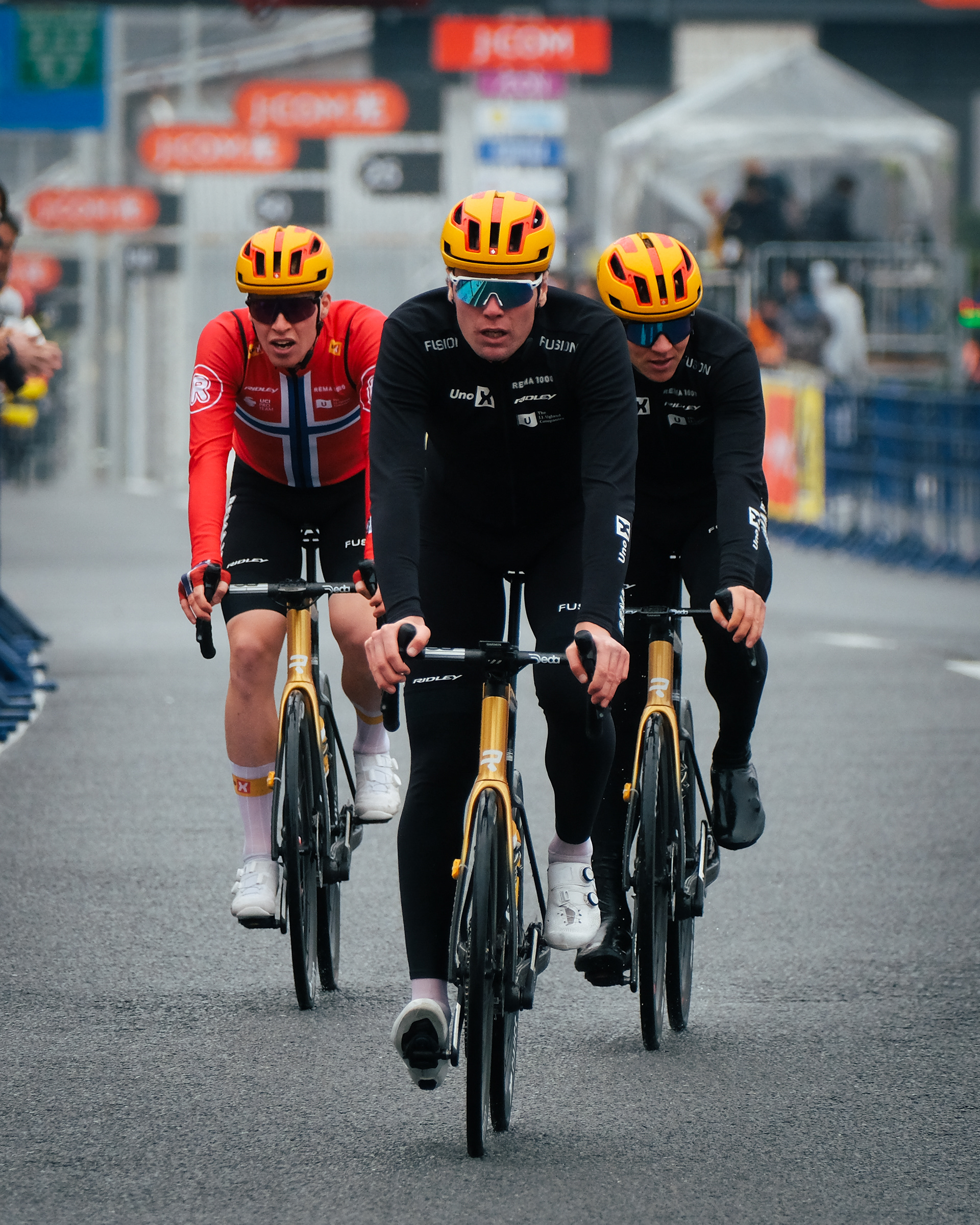 Uno-X Mobility Team TTT at TdF Saitama Criterium (2025)