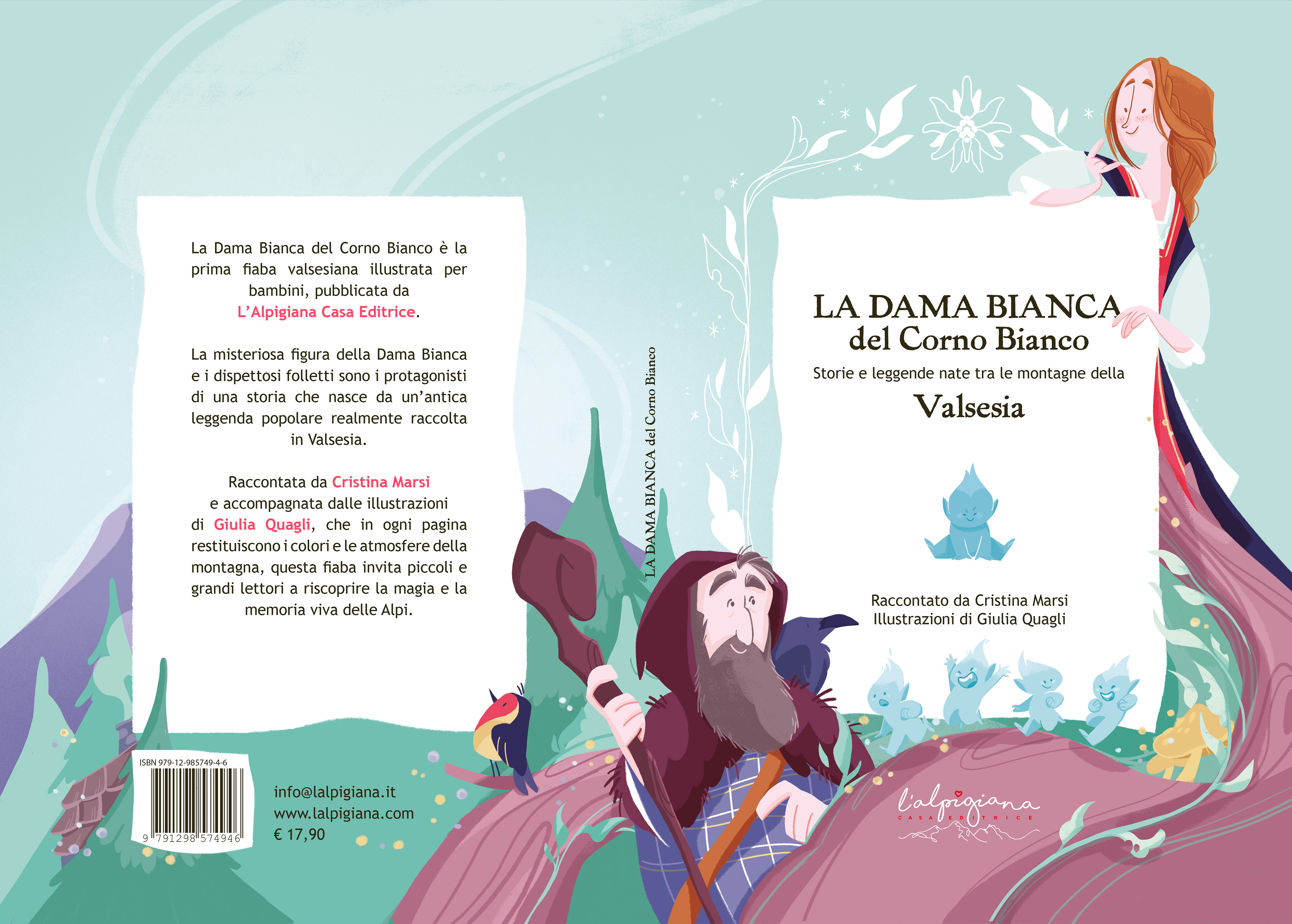 La Dama Bianca del Corno Bianco • cover