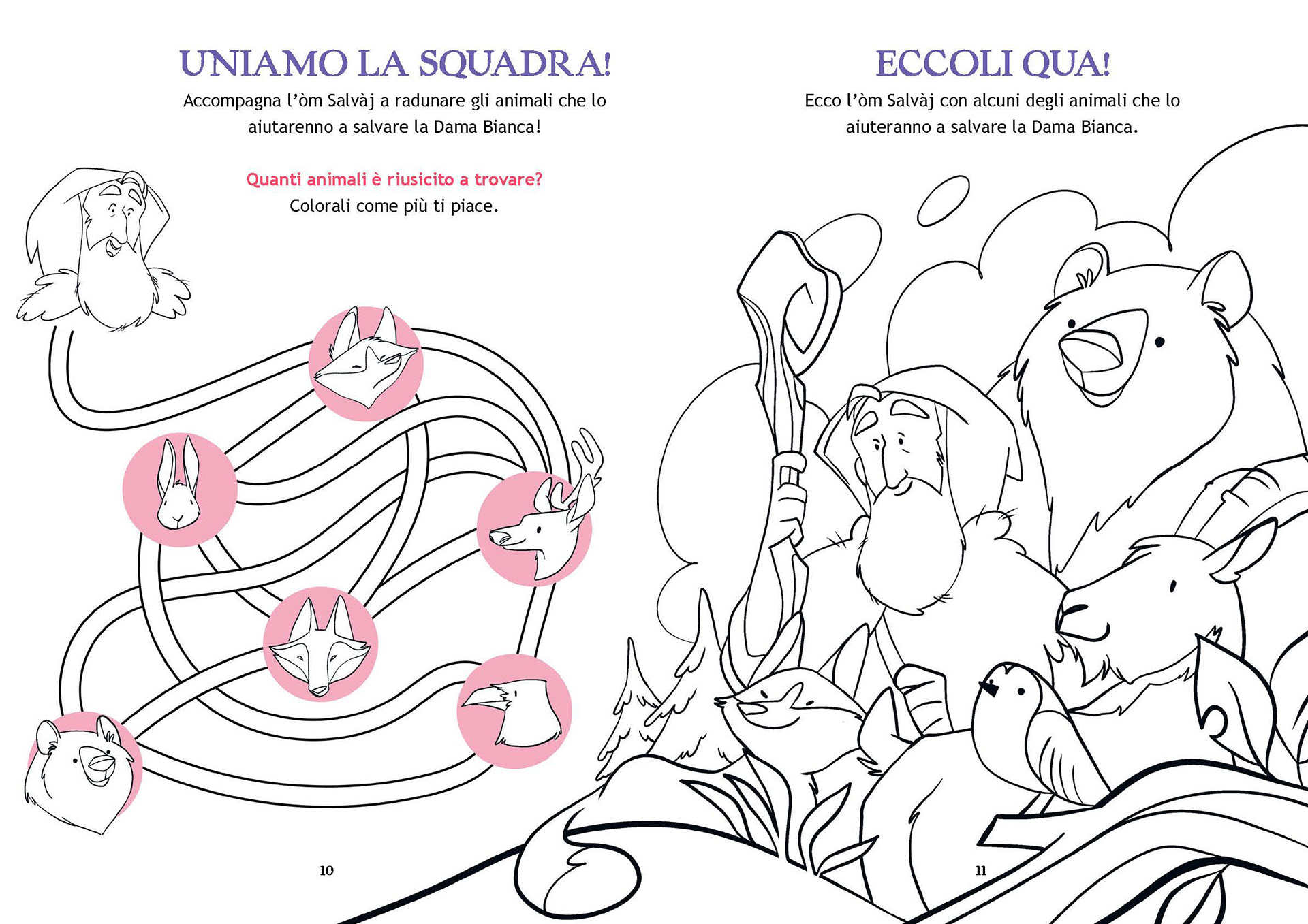 La Dama Bianca del Corno Bianco • activity