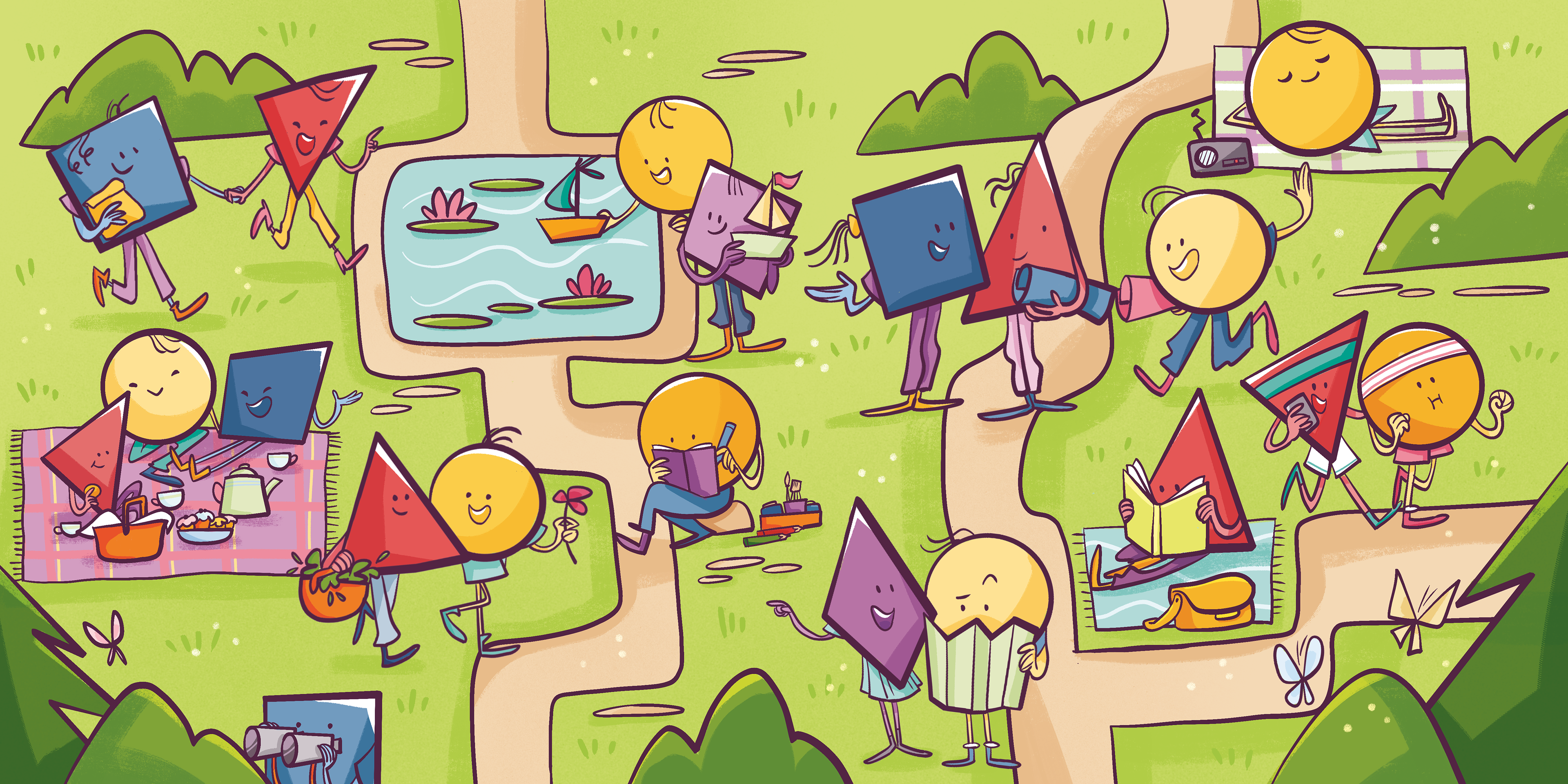 Triangle Town • Merry Robin Publishing