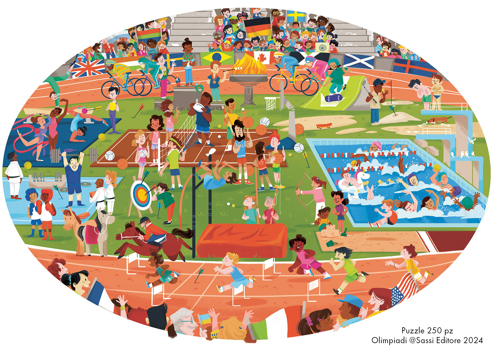 Puzzle, sport • Sassi Junior