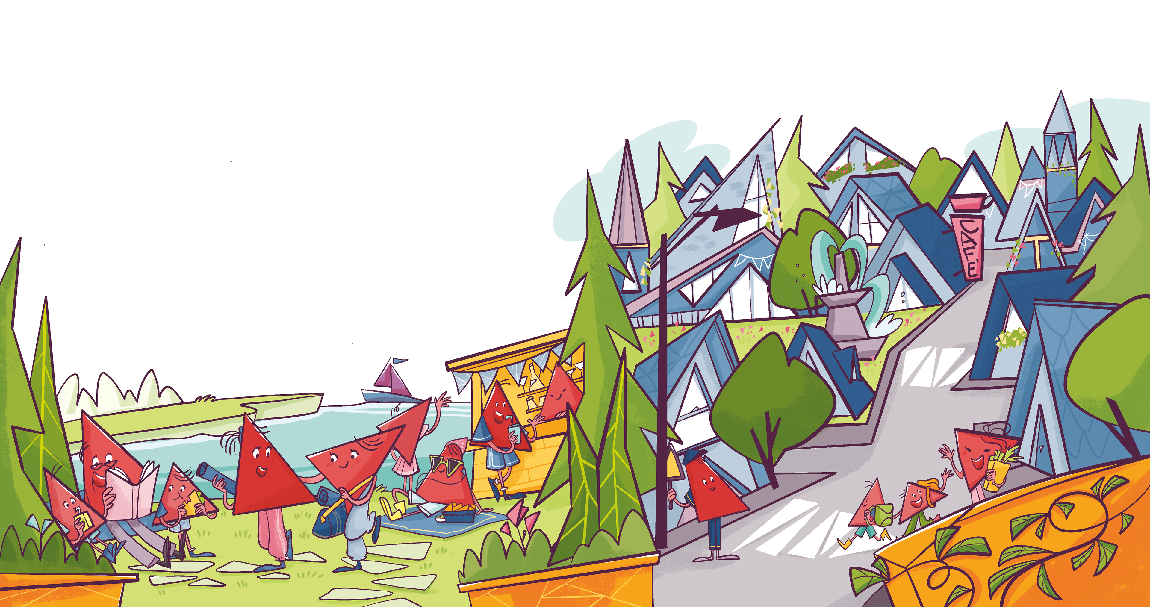 Triangle Town • Merry Robin Publishing
