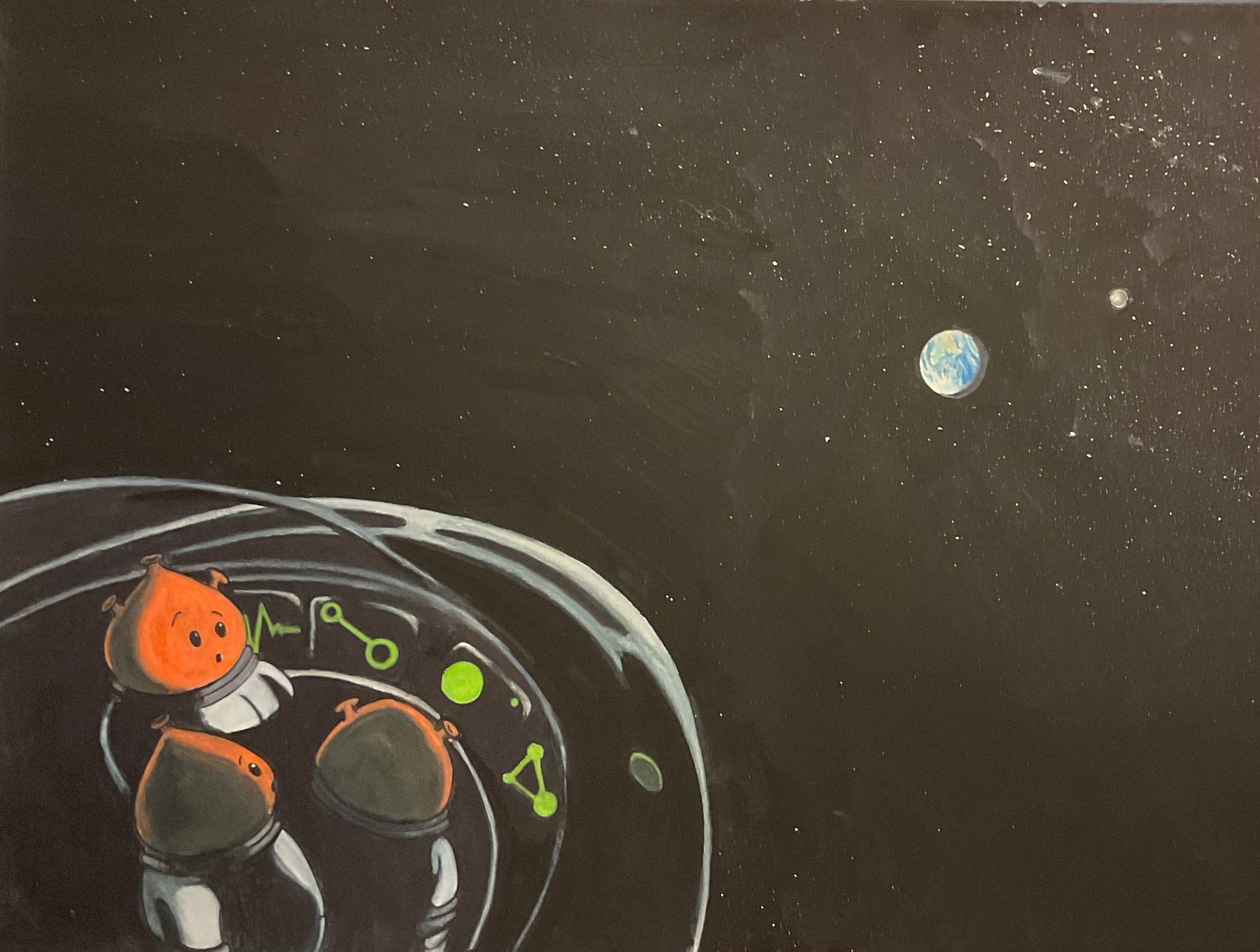 There it is... the pale blue dot!