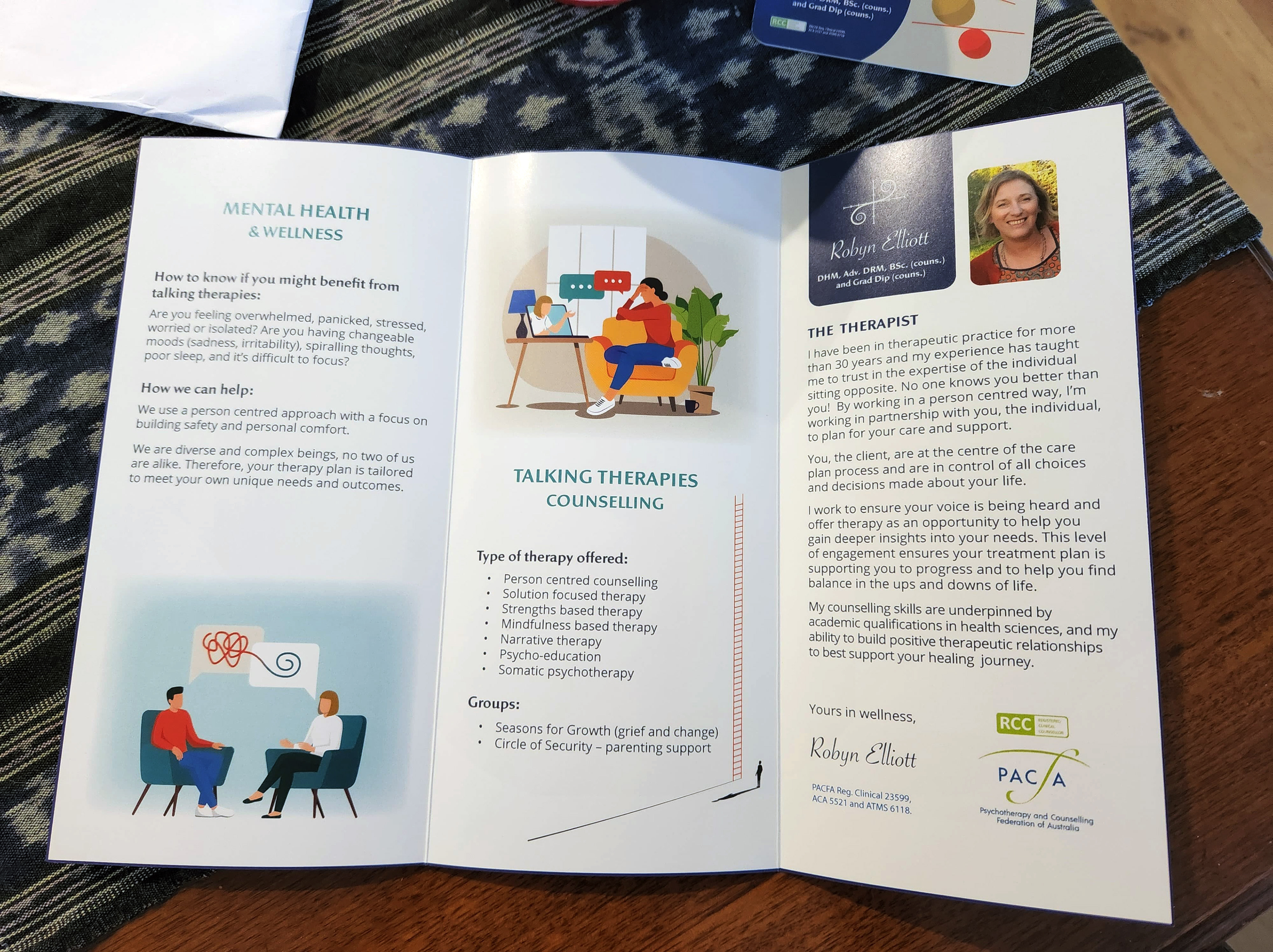 Final Printed Brochure (inside)