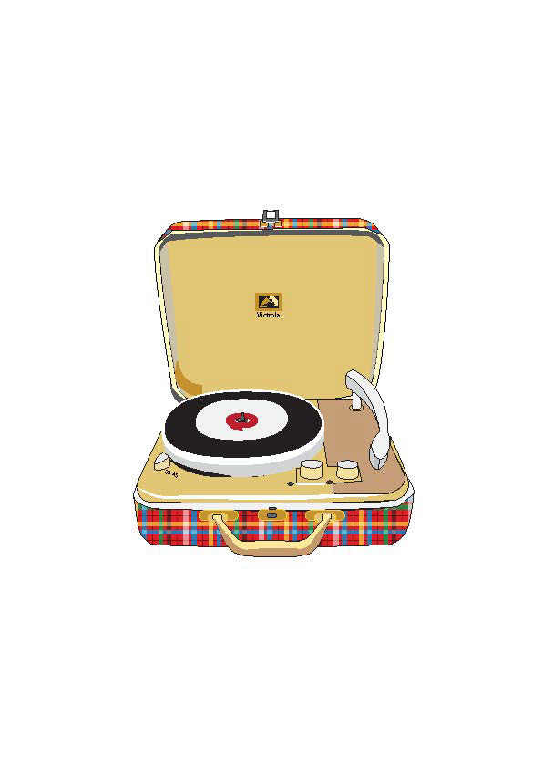 Vintage Record Player