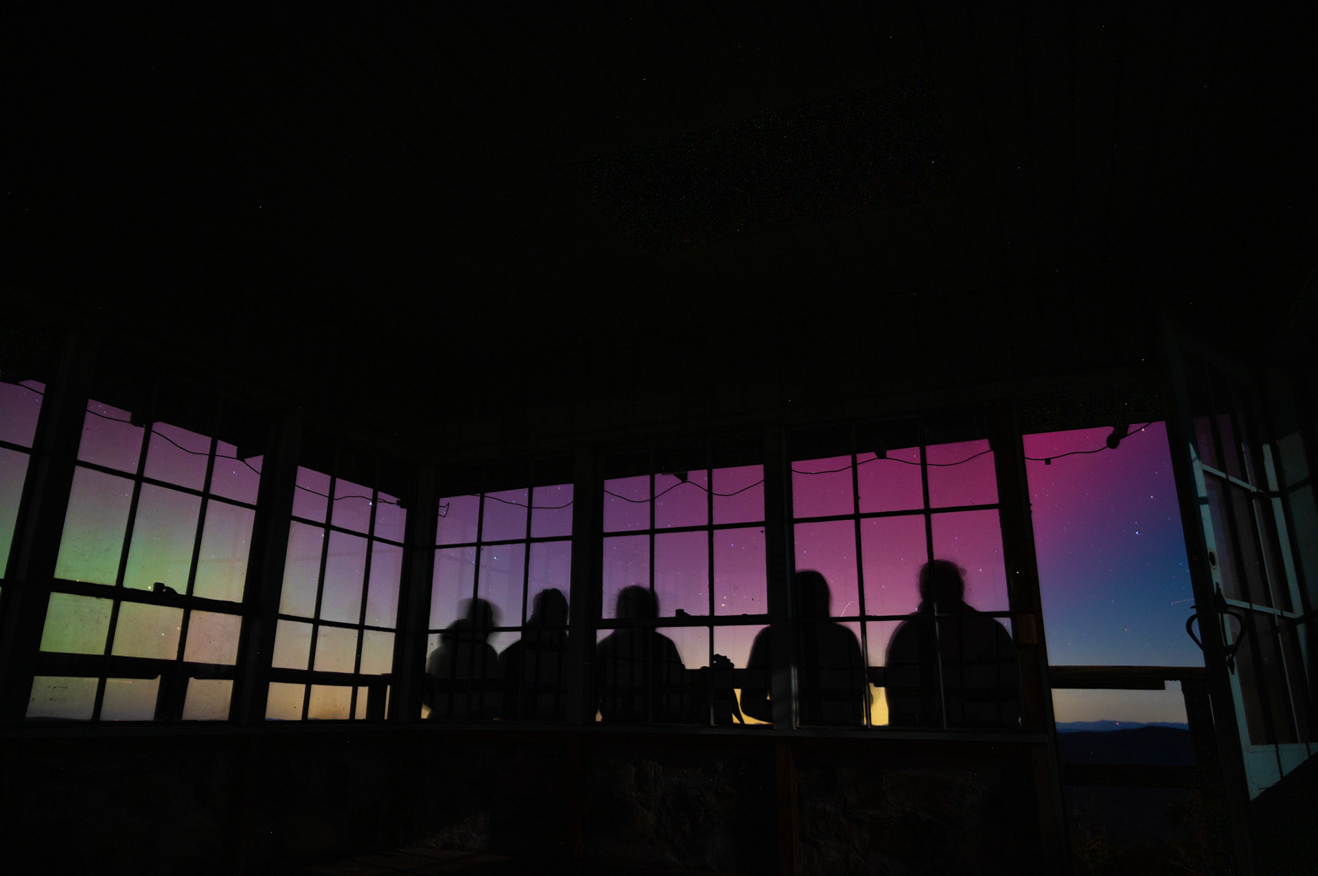 Aurora Borealis- High Knob, WV