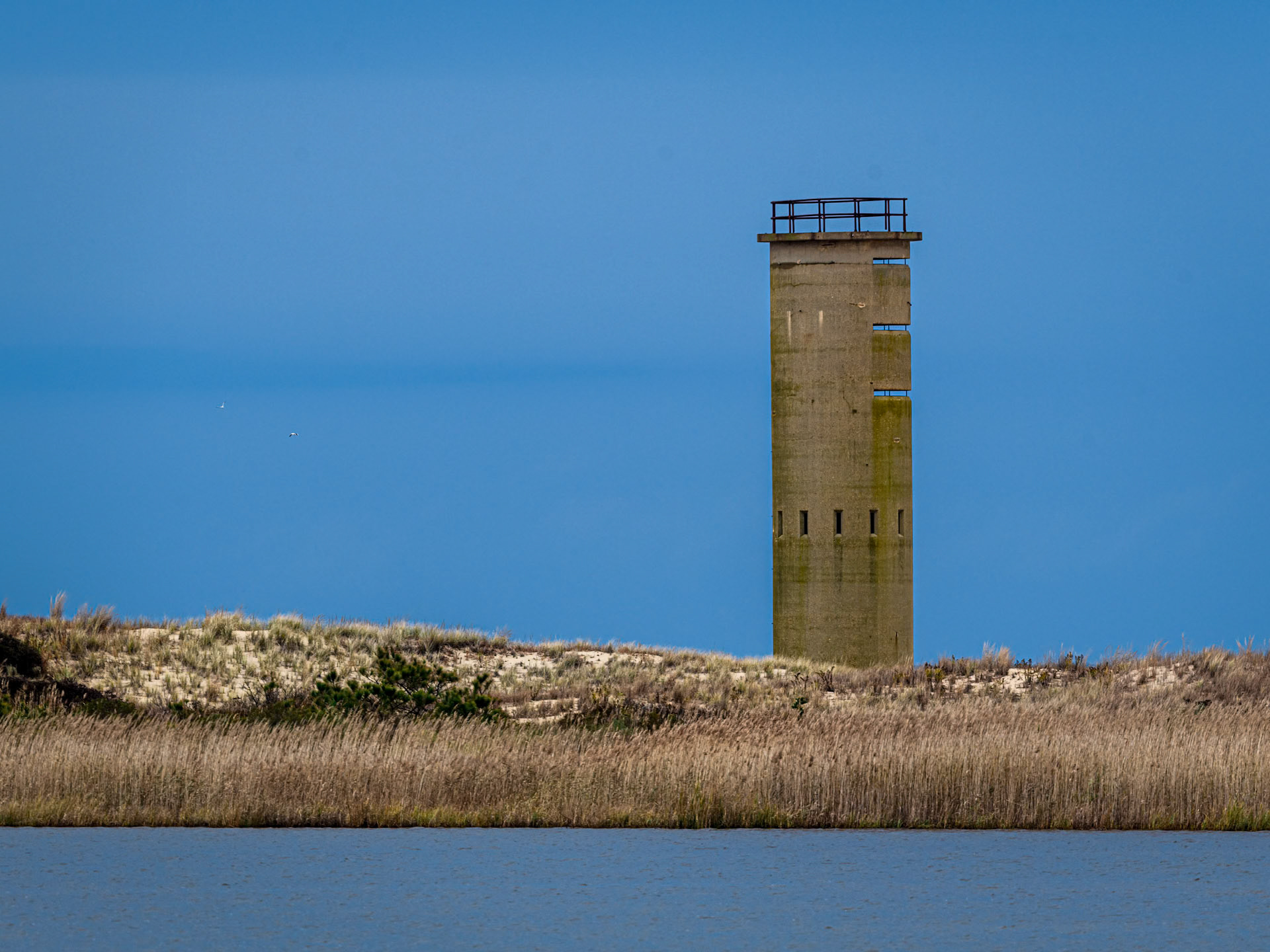 WWII tower at Gordon's Pond
