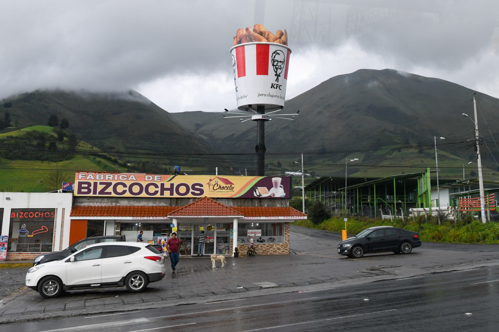 KFC and bizcochos