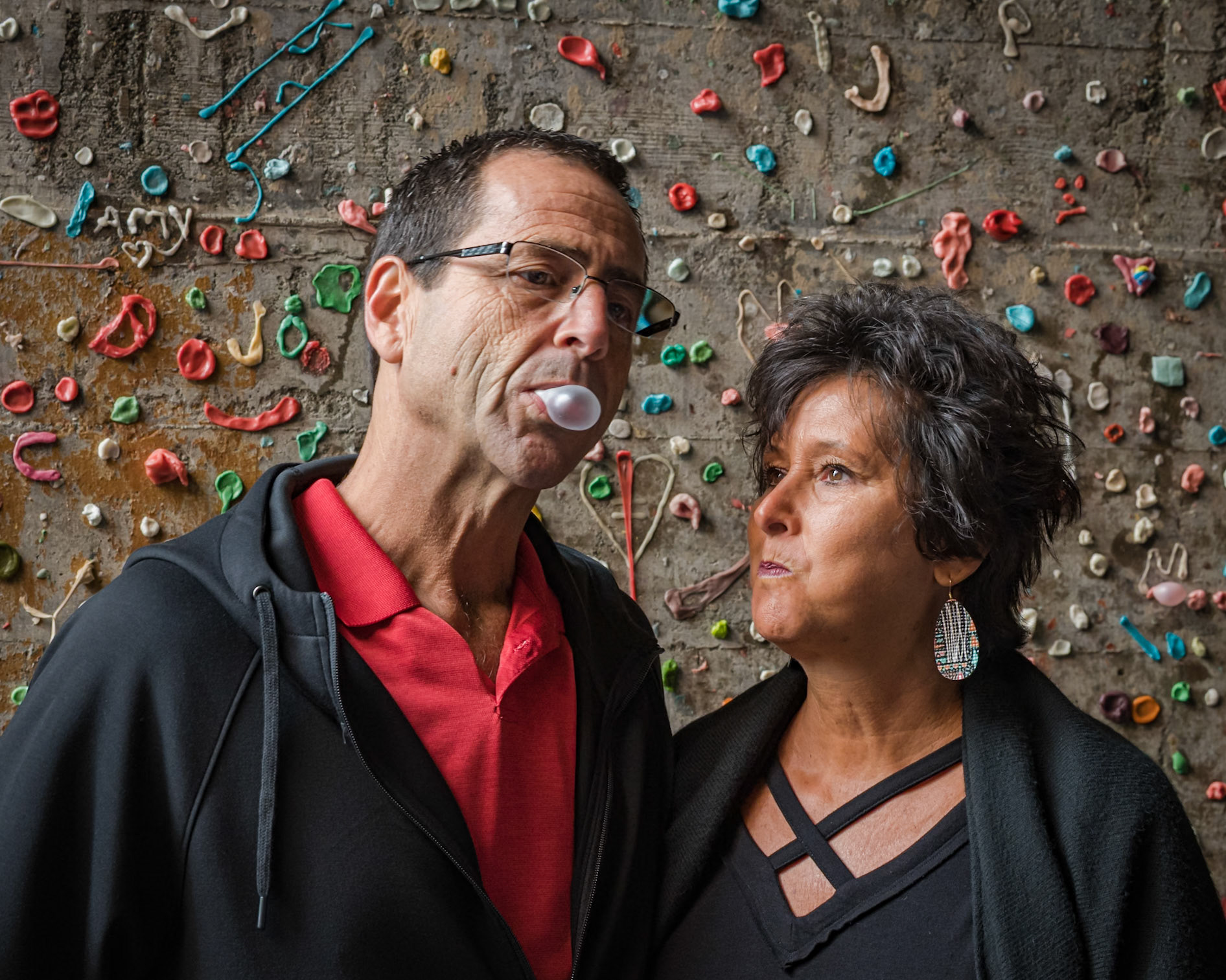 bubble gum wall