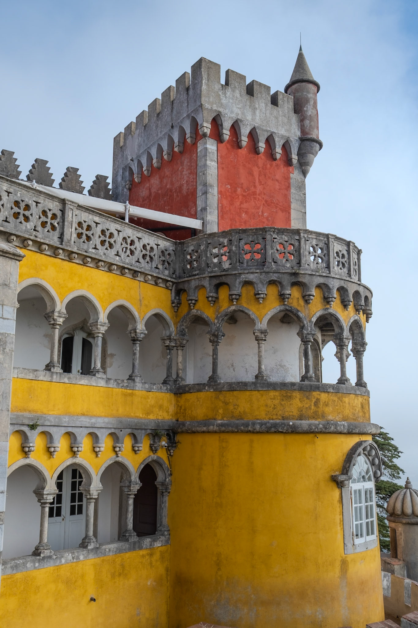Red and yellow