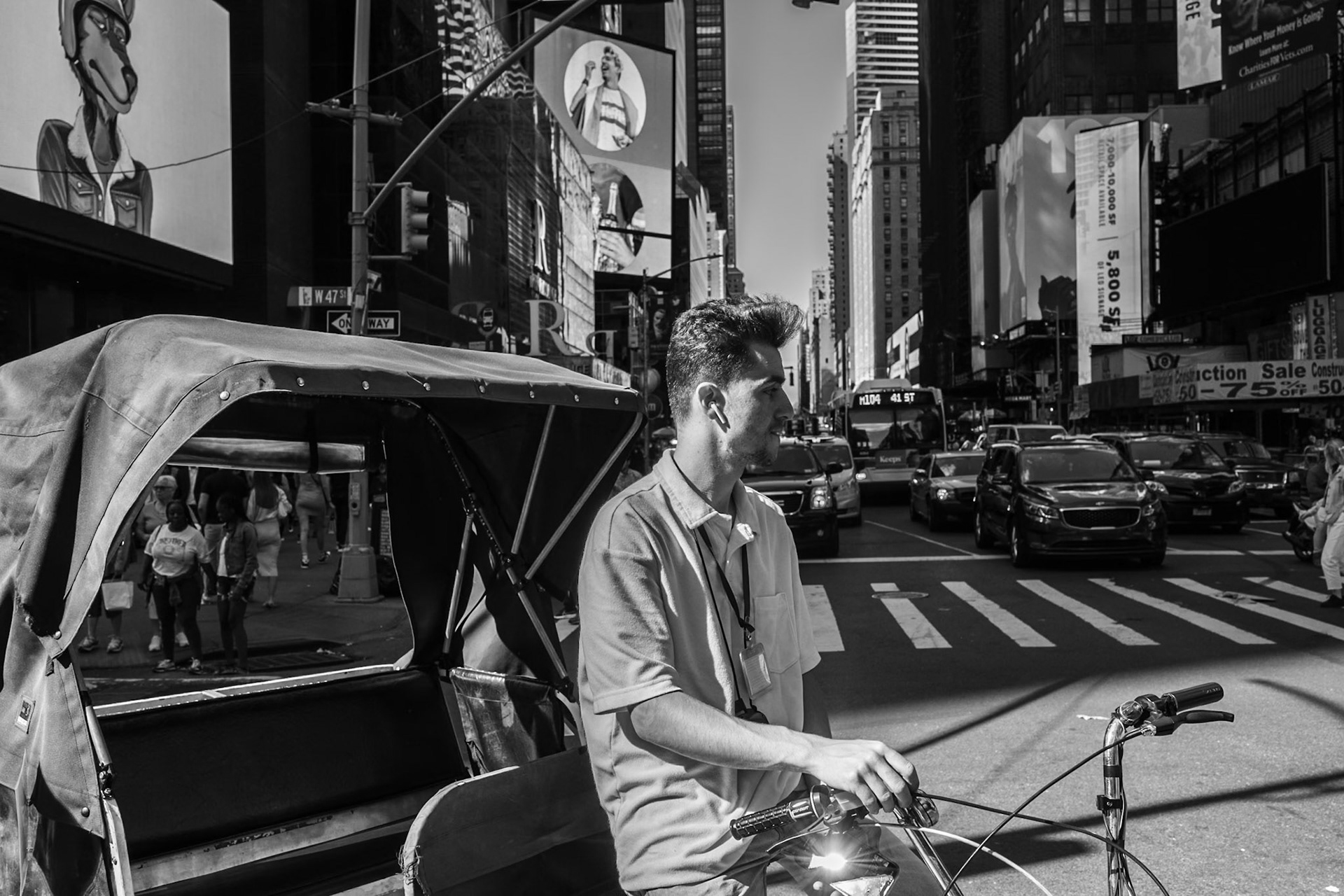 empty pedicab