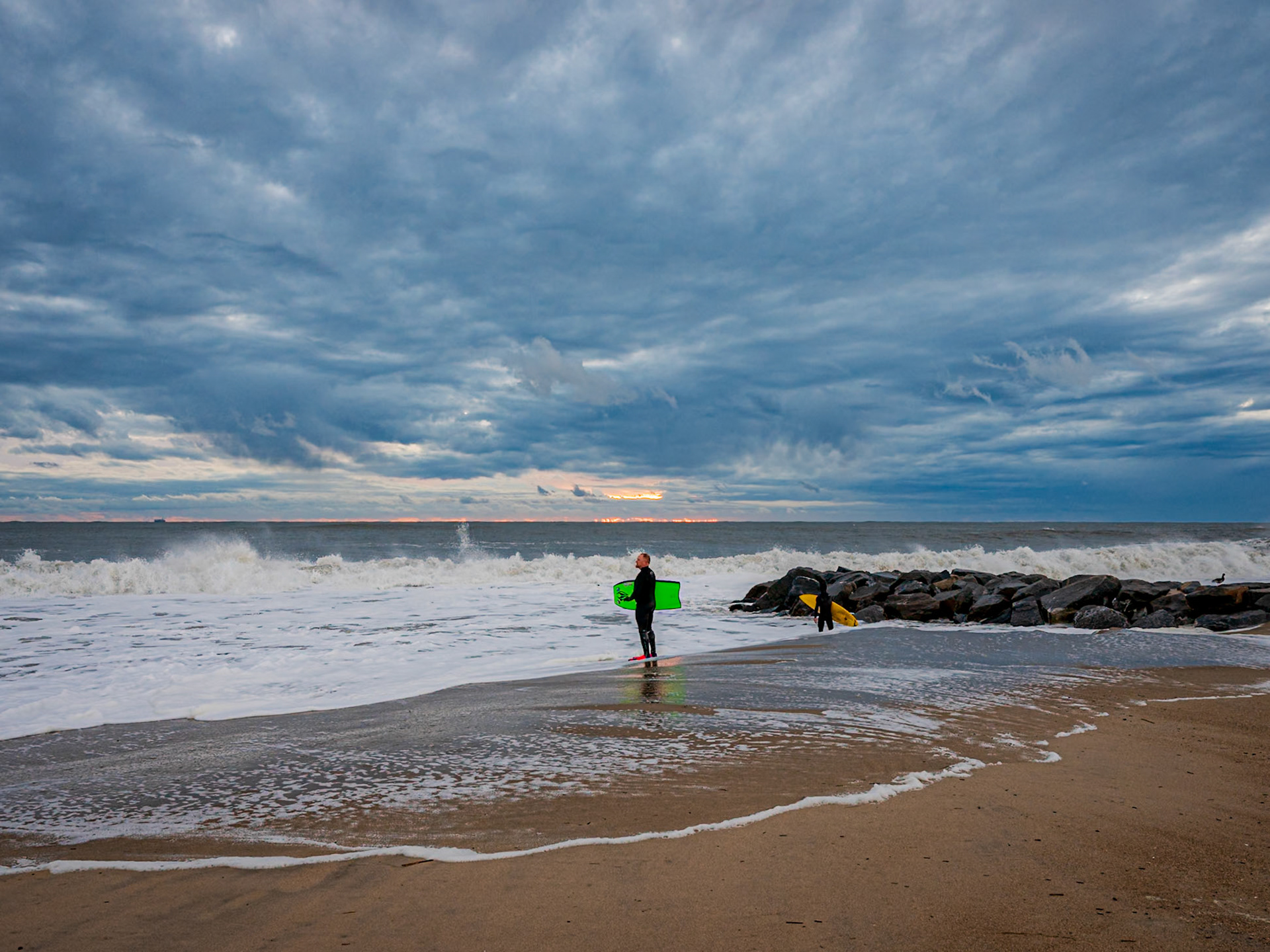Rough for surfing?
