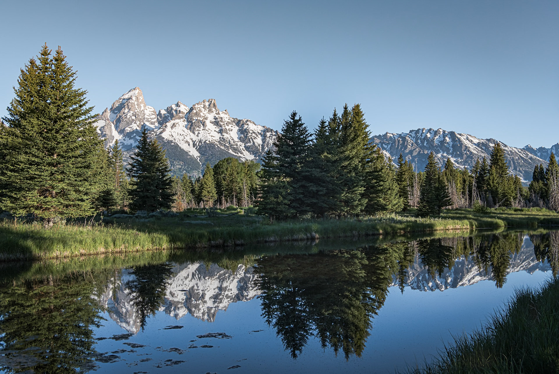 Grand Teton reflections