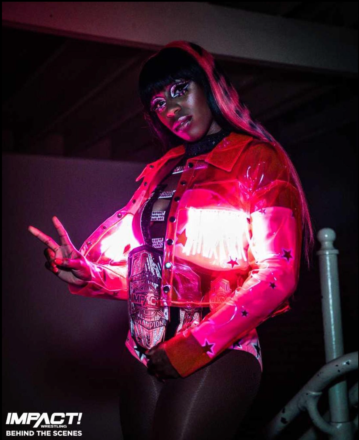 Trinity Fatu "Cropped Fringe Jacket"