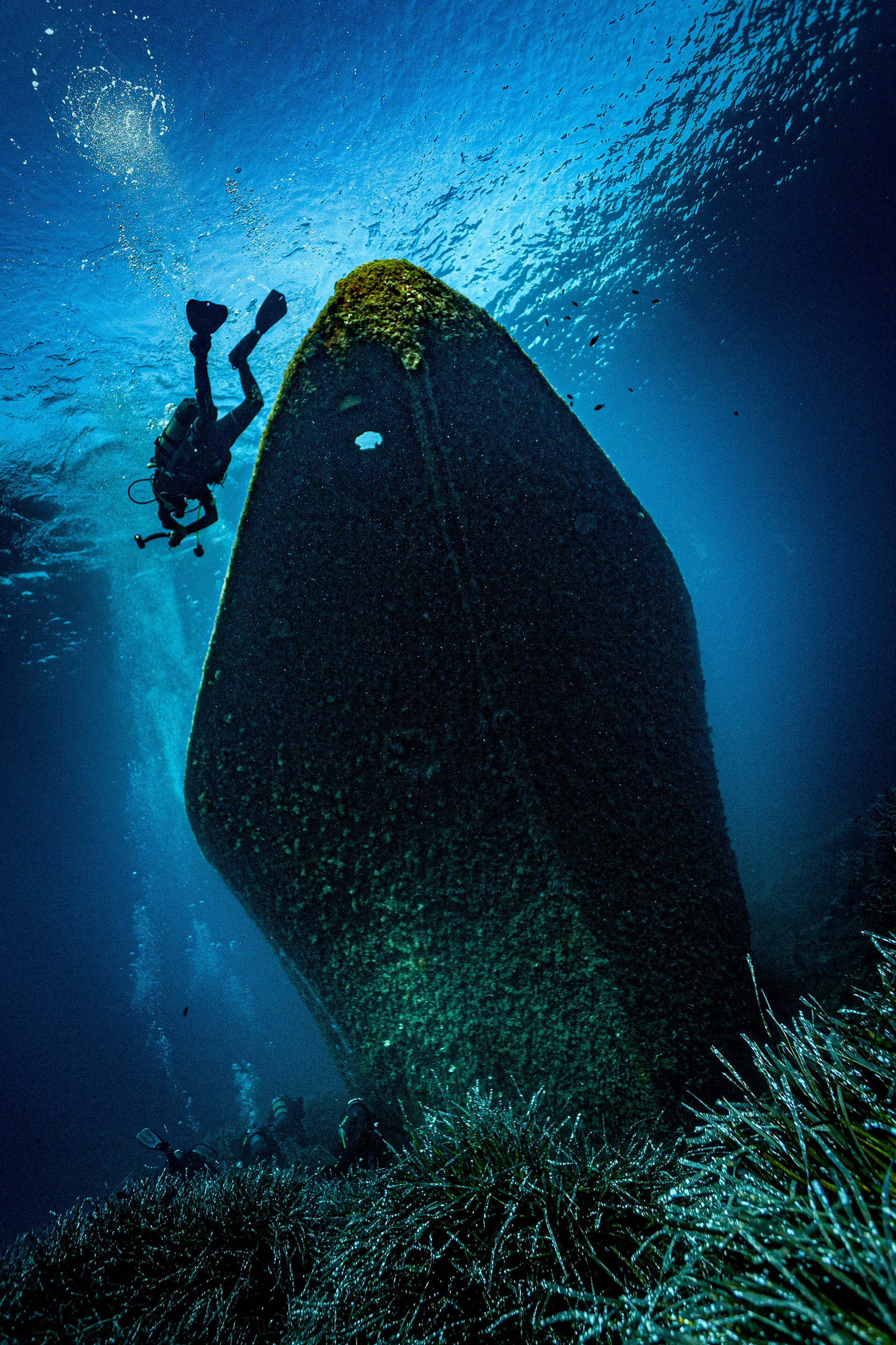 Wreck of the Pinella, Corsica