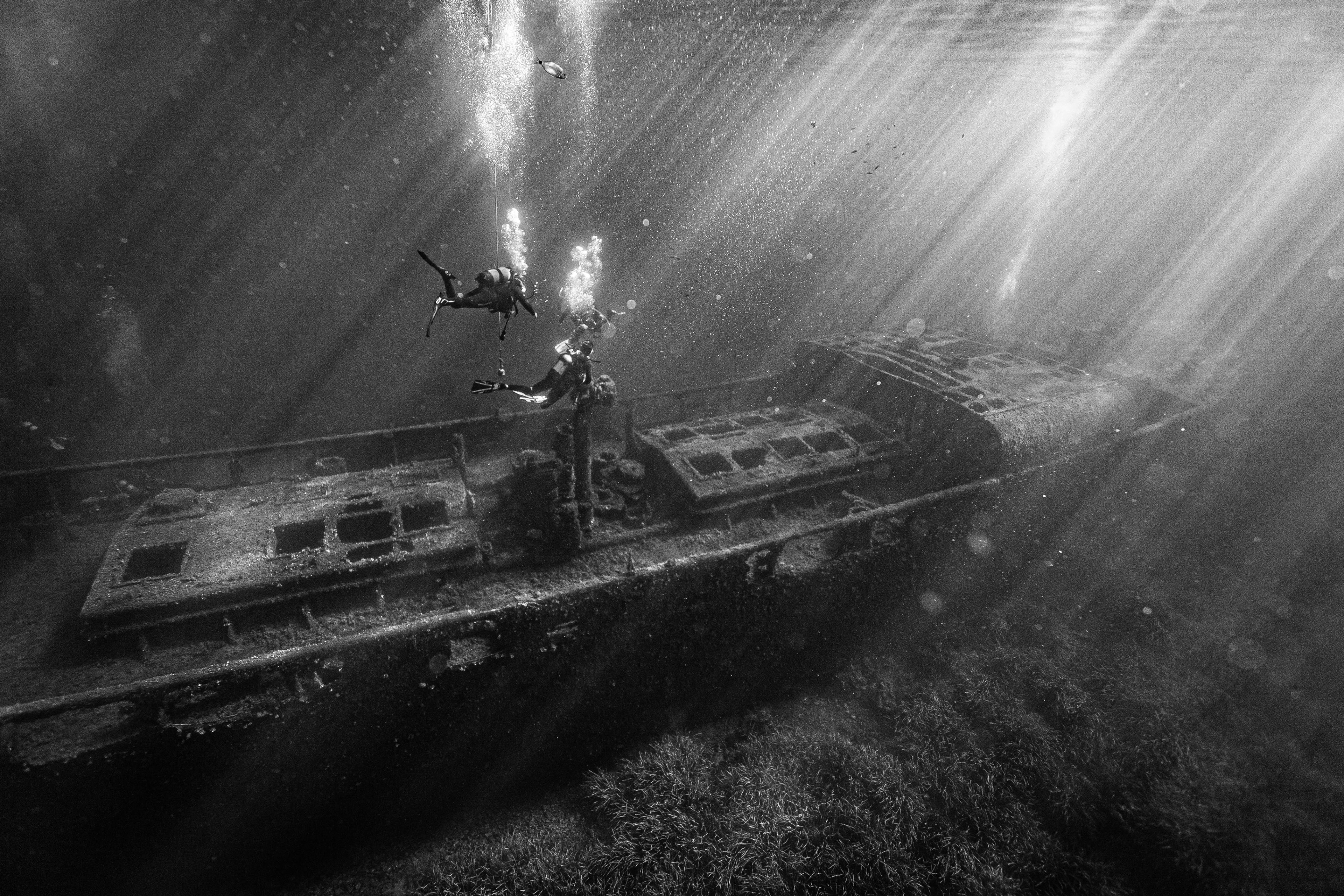 Wreck of the Pinella, Corsica