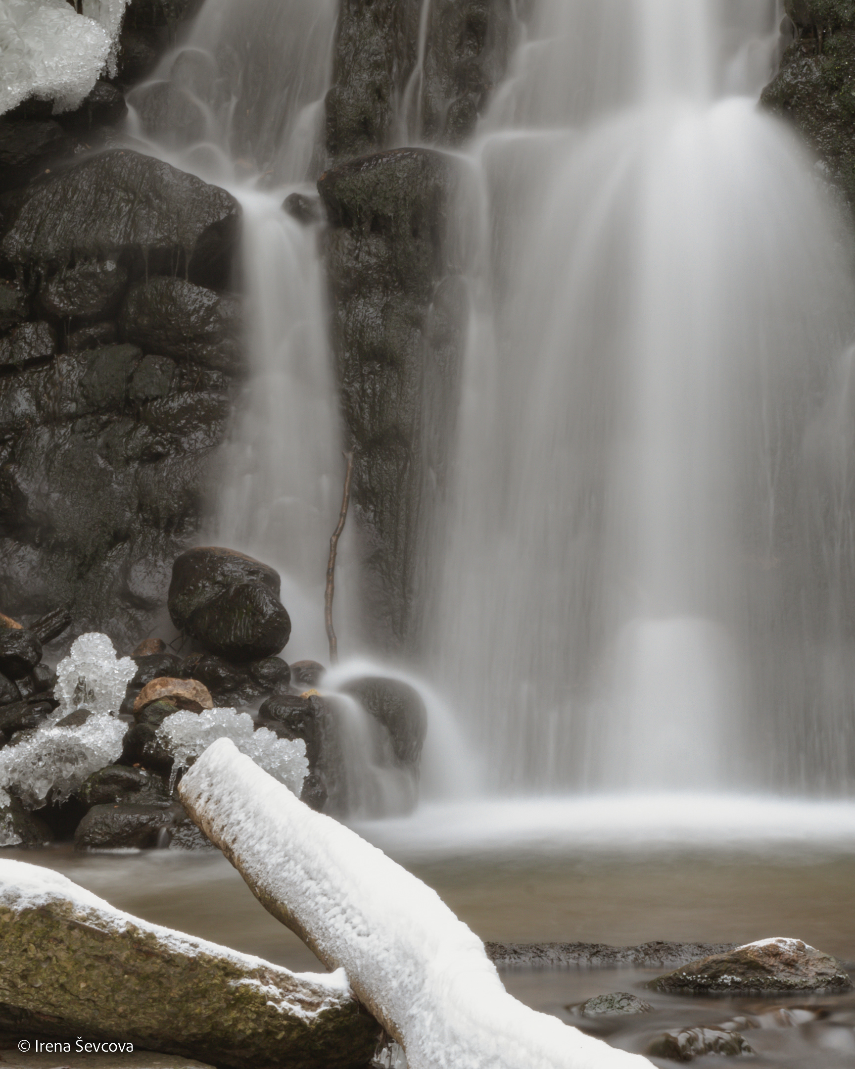 Reflections At Waterfall/ Pamąstymai Prie Krioklio