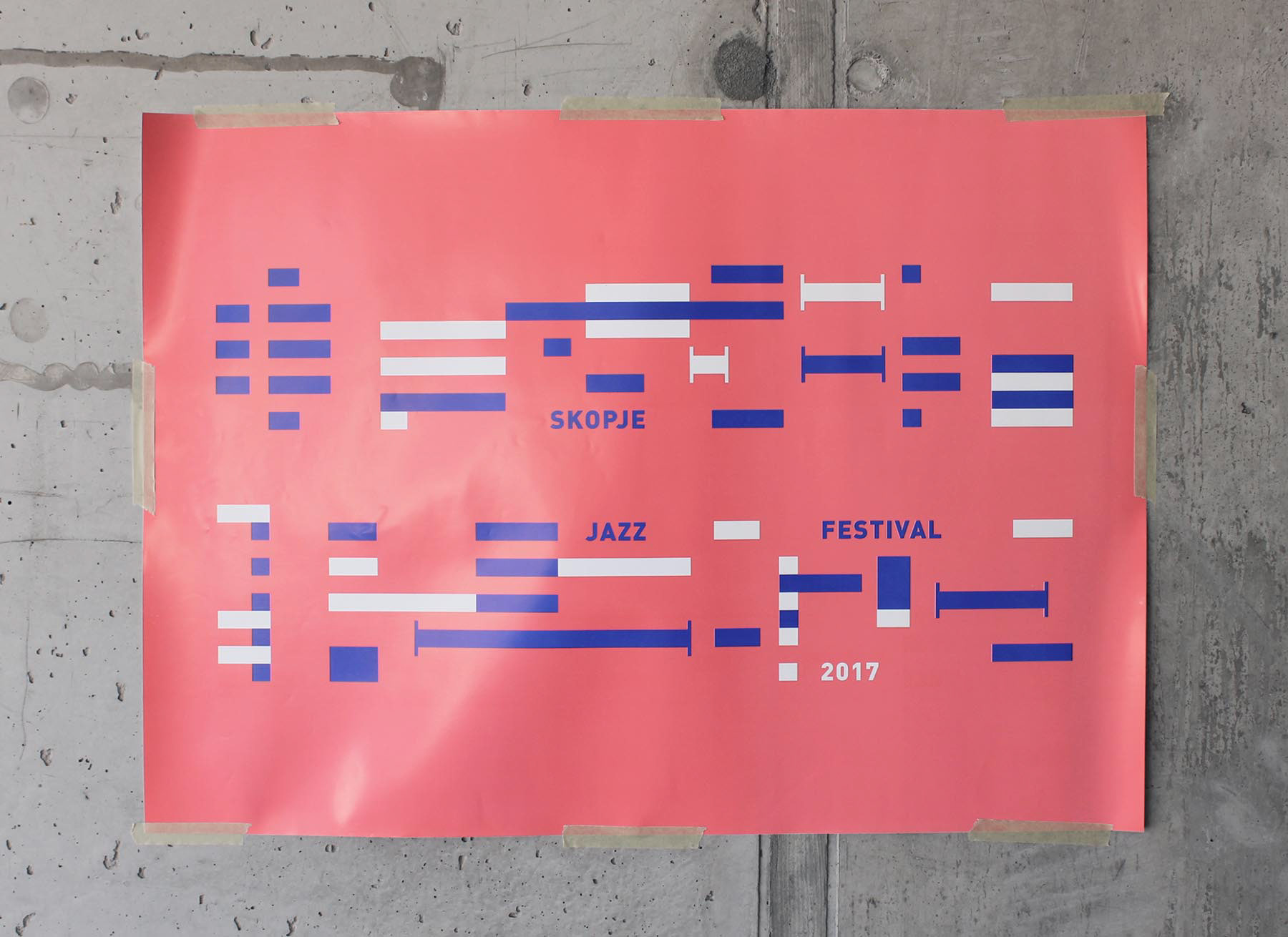 Skopje Jazz Festival 2017 Poster