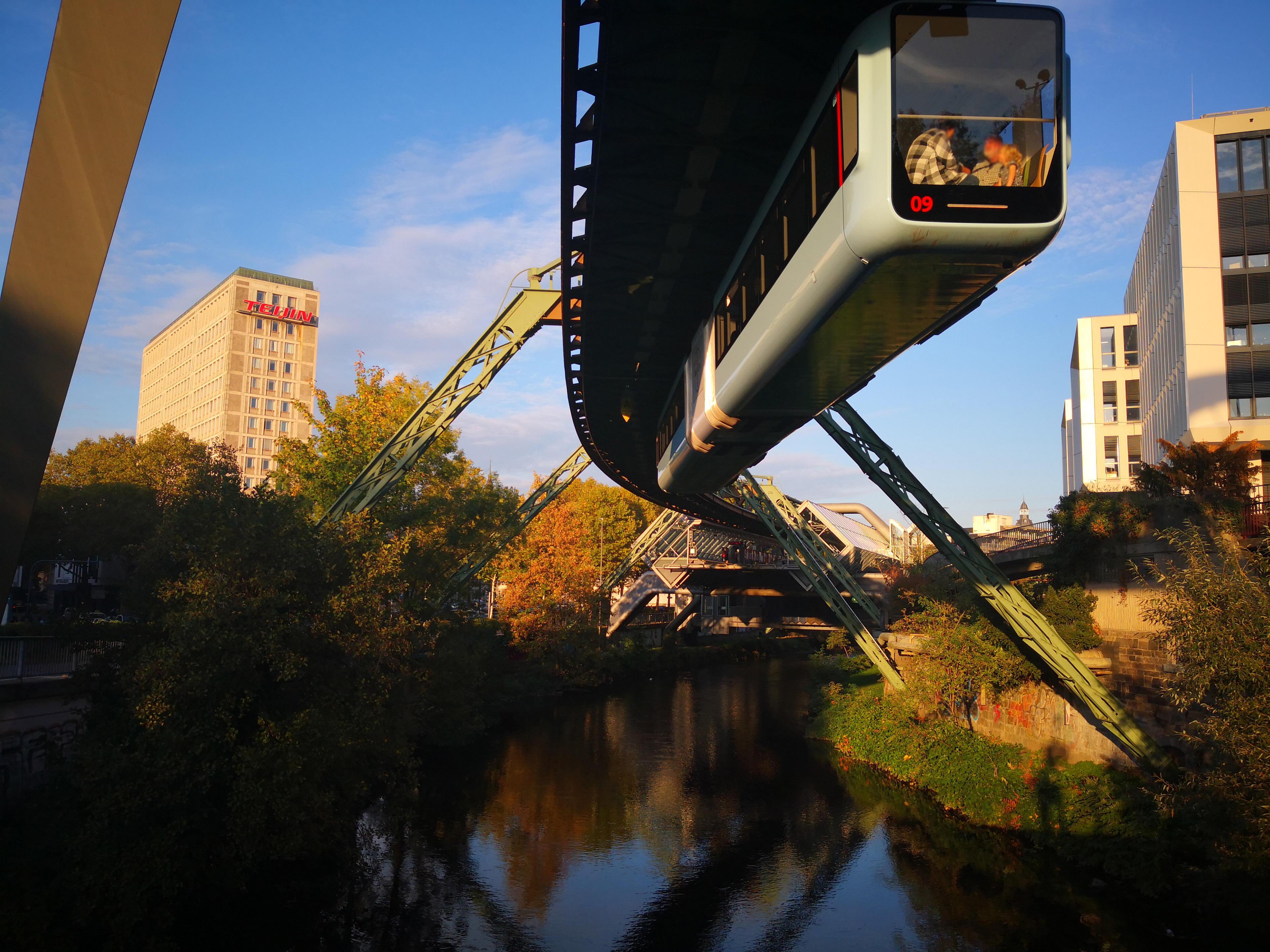Schwebebahn an der Ohligsmühle